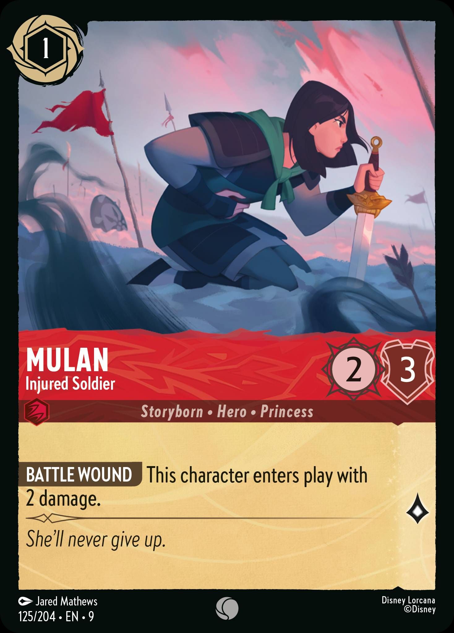 Mulan - Injured Soldier | Fabled #125