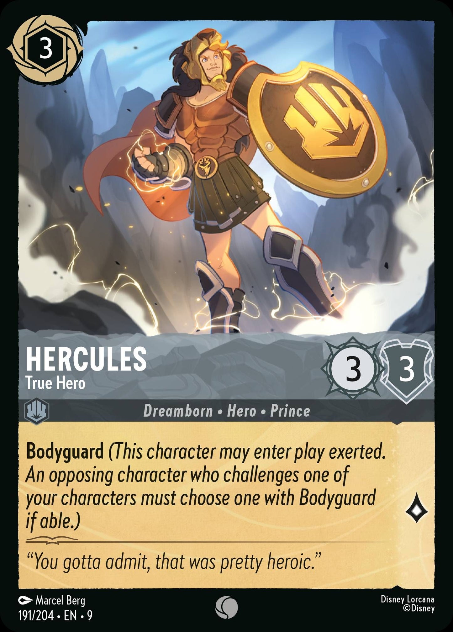 Hercules - True Hero | Fabled #191 [foil]