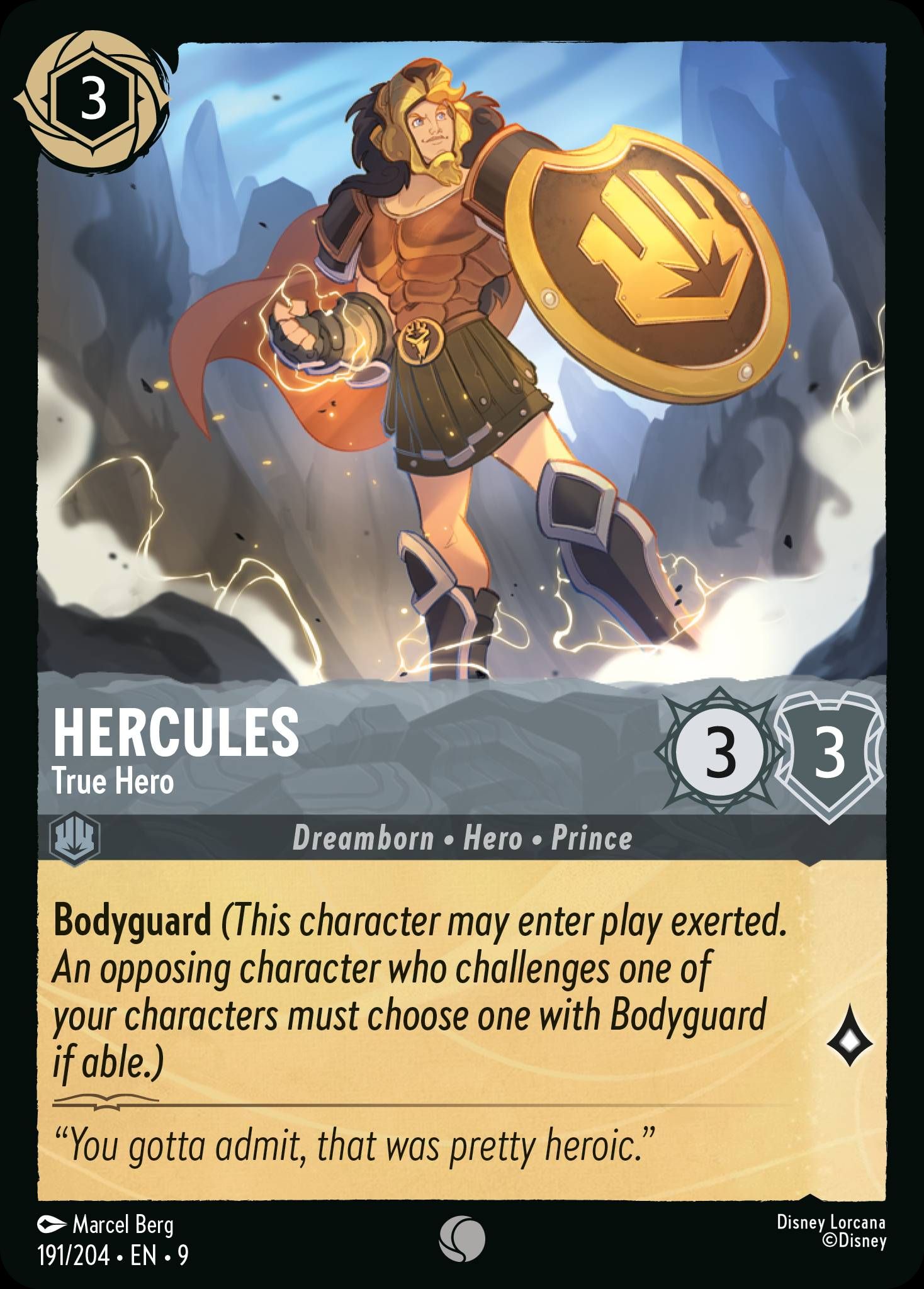 Hercules - True Hero | Fabled #191 [foil]