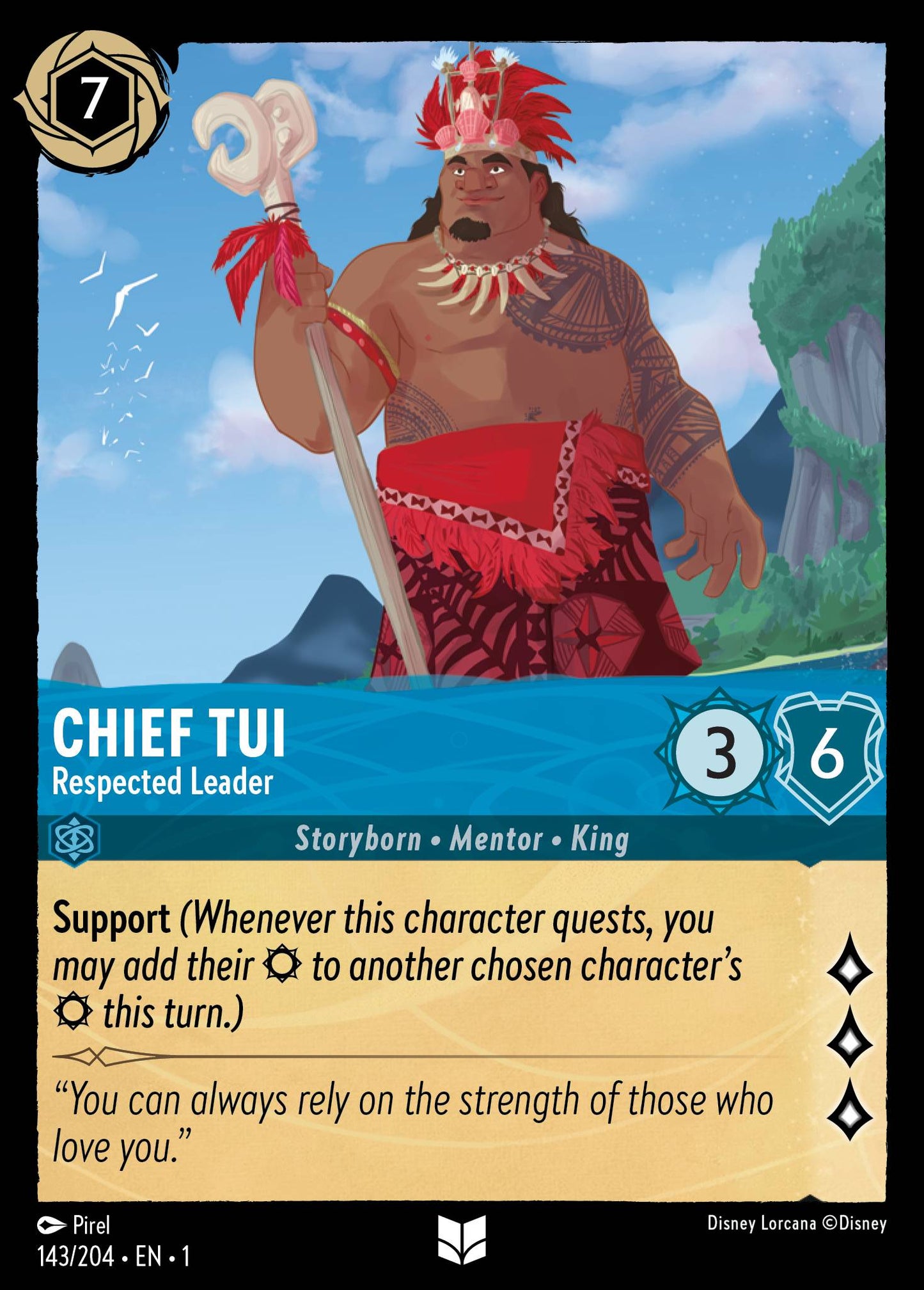 Chief Tui - Respected Leader | The First Chapter #143 [foil]