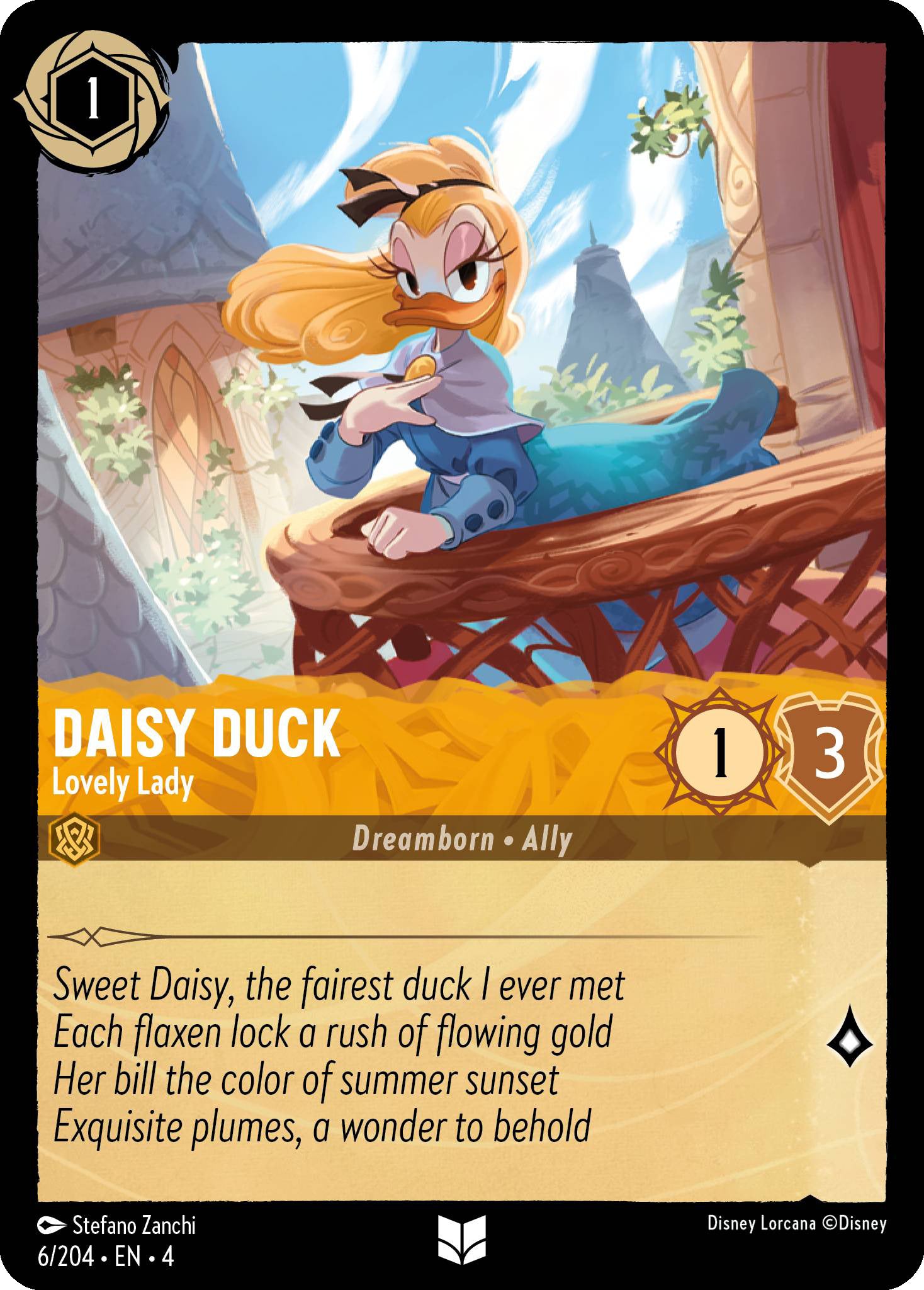 Daisy Duck - Lovely Lady | Ursula's Return #6 [foil]