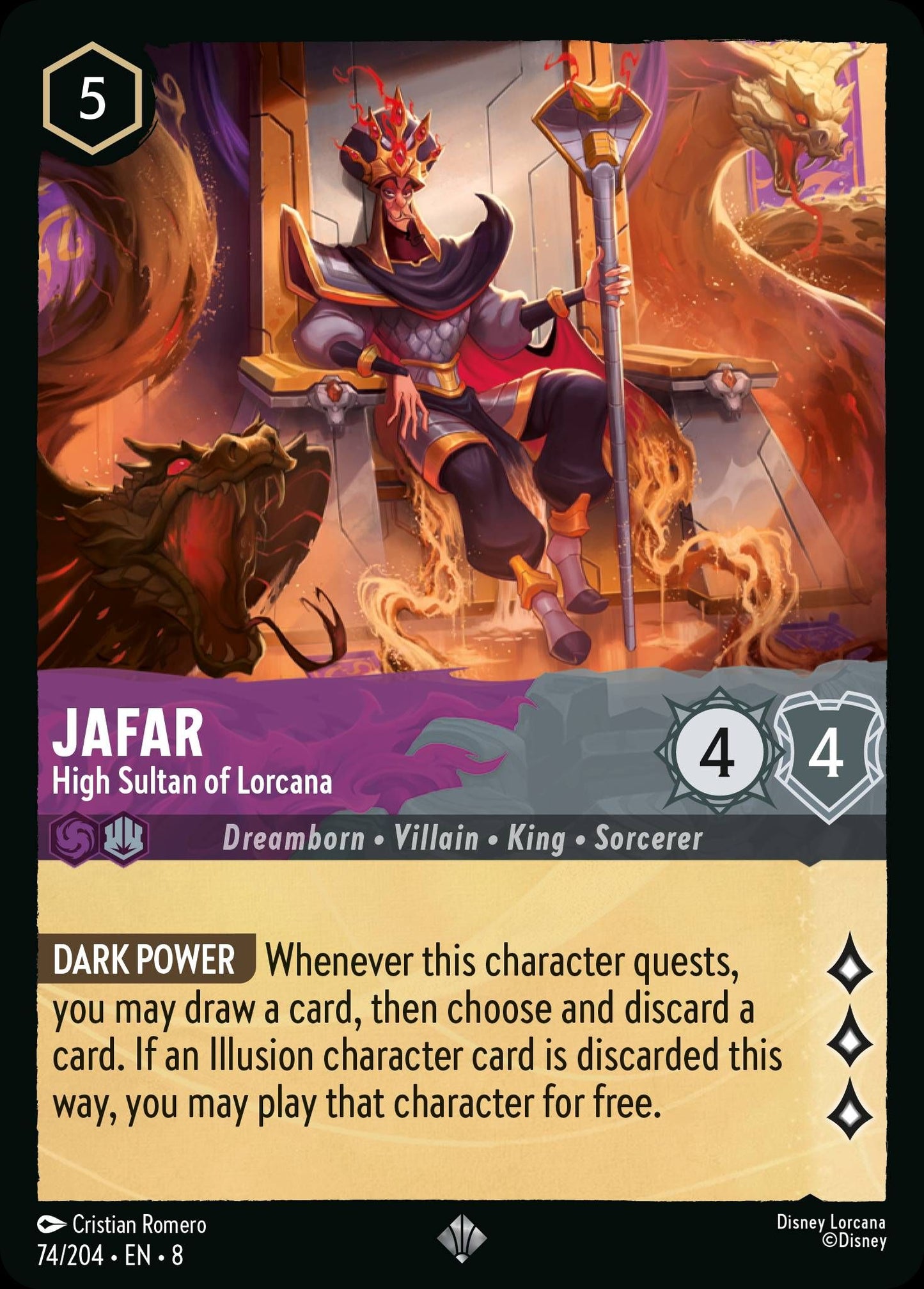Jafar - High Sultan of Lorcana | Reign of Jafar #74