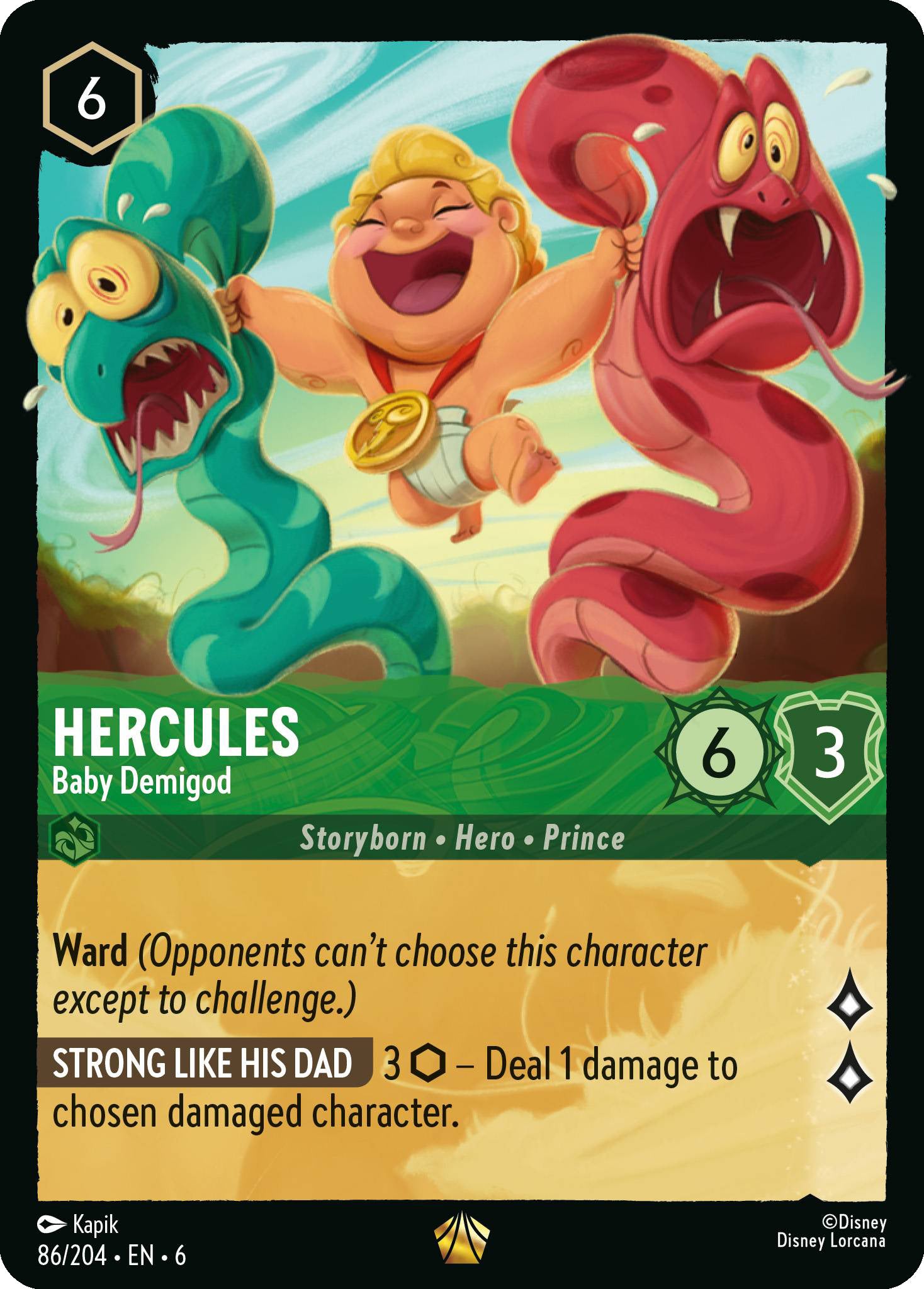 Hercules - Baby Demigod | Azurite Sea #86