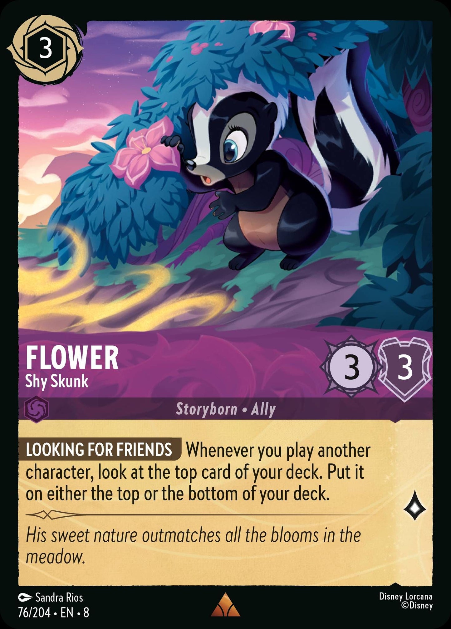 Flower - Shy Skunk | Reign of Jafar #76