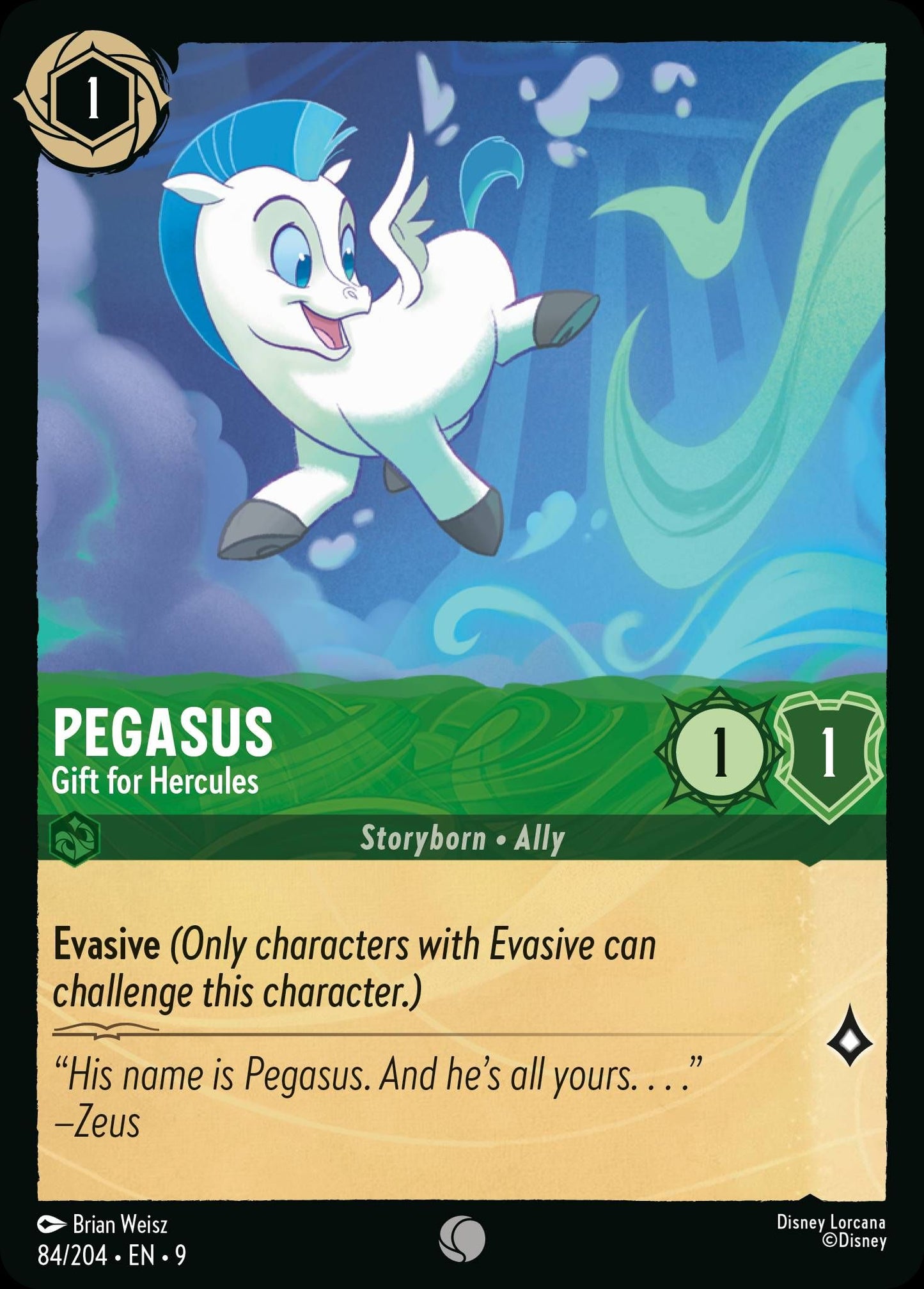 Pegasus - Gift for Hercules | Fabled #84