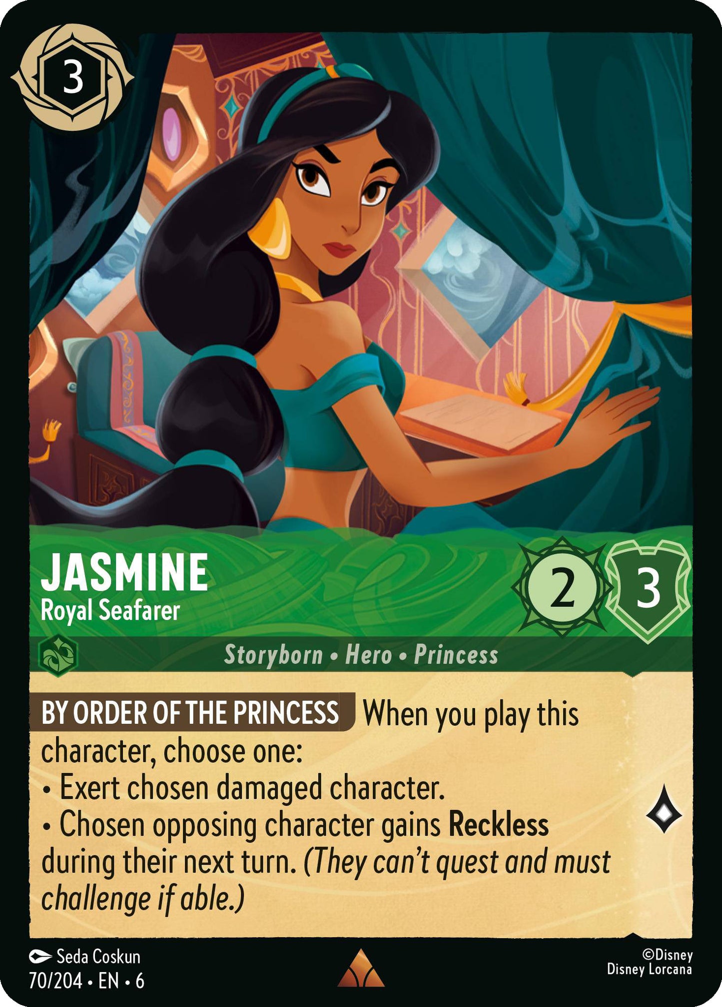 Jasmine - Royal Seafarer | Azurite Sea #70