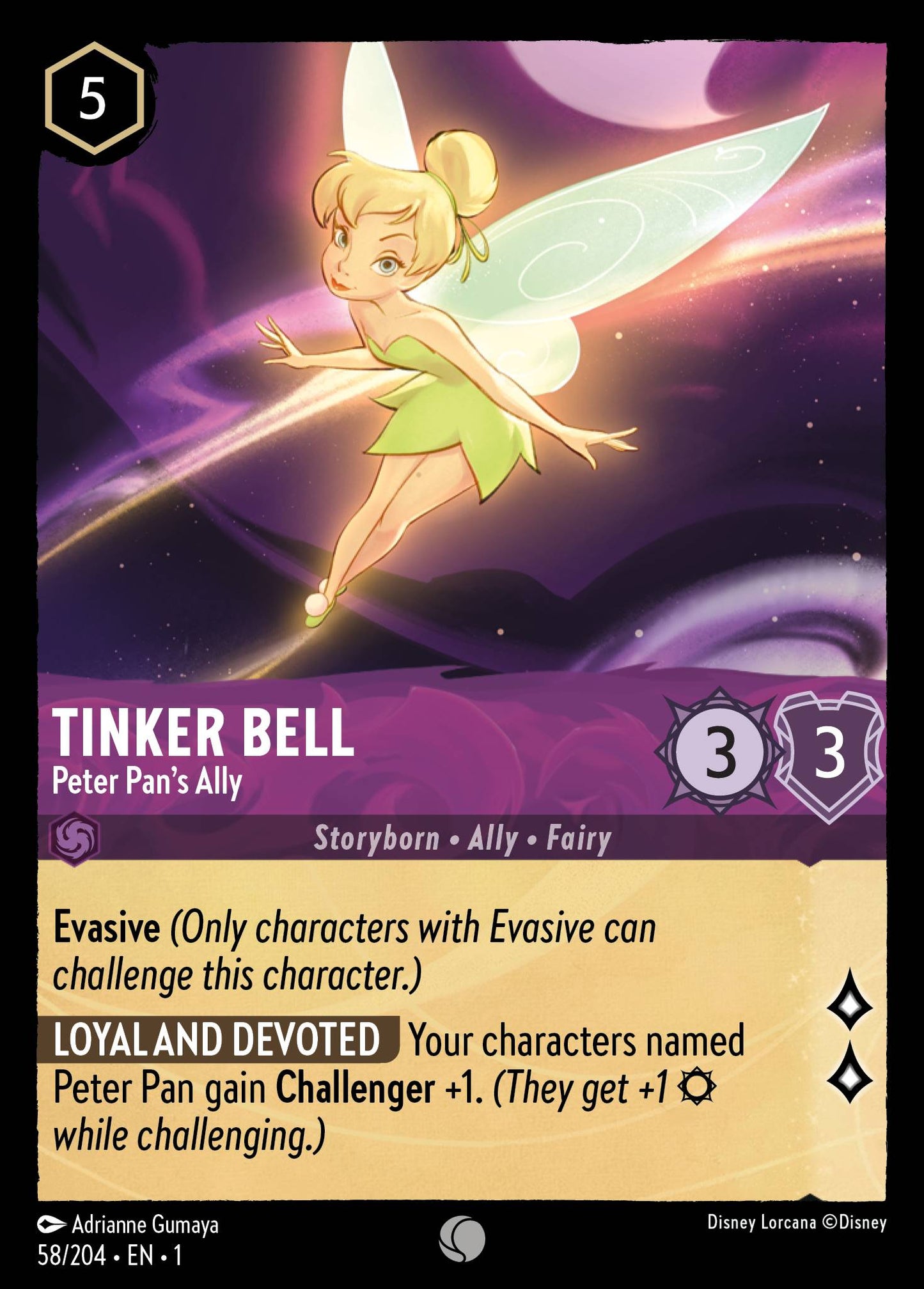 Tinker Bell - Peter Pan's Ally | The First Chapter #58 [foil]