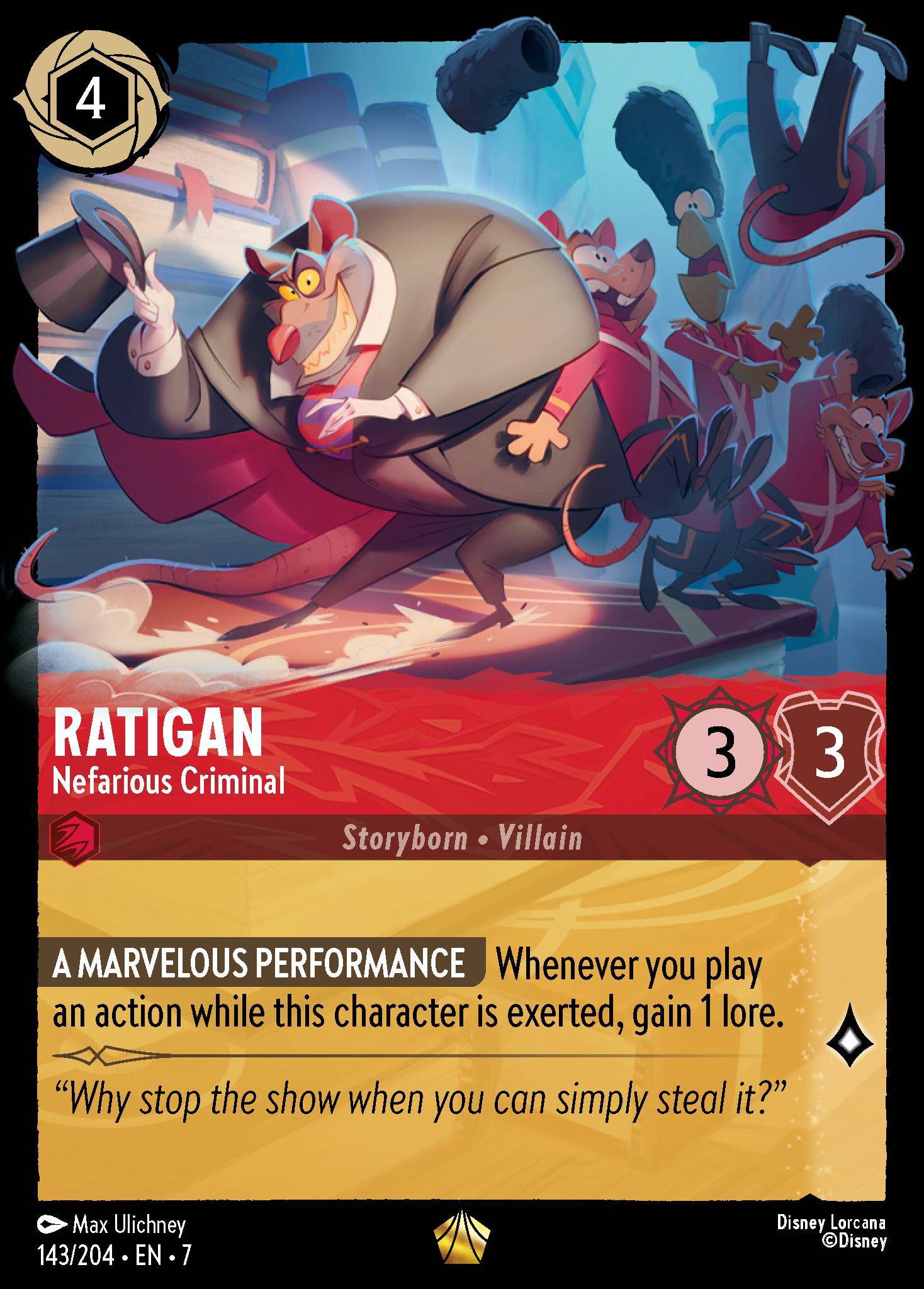 Ratigan - Nefarious Criminal | Archazia's Island #143