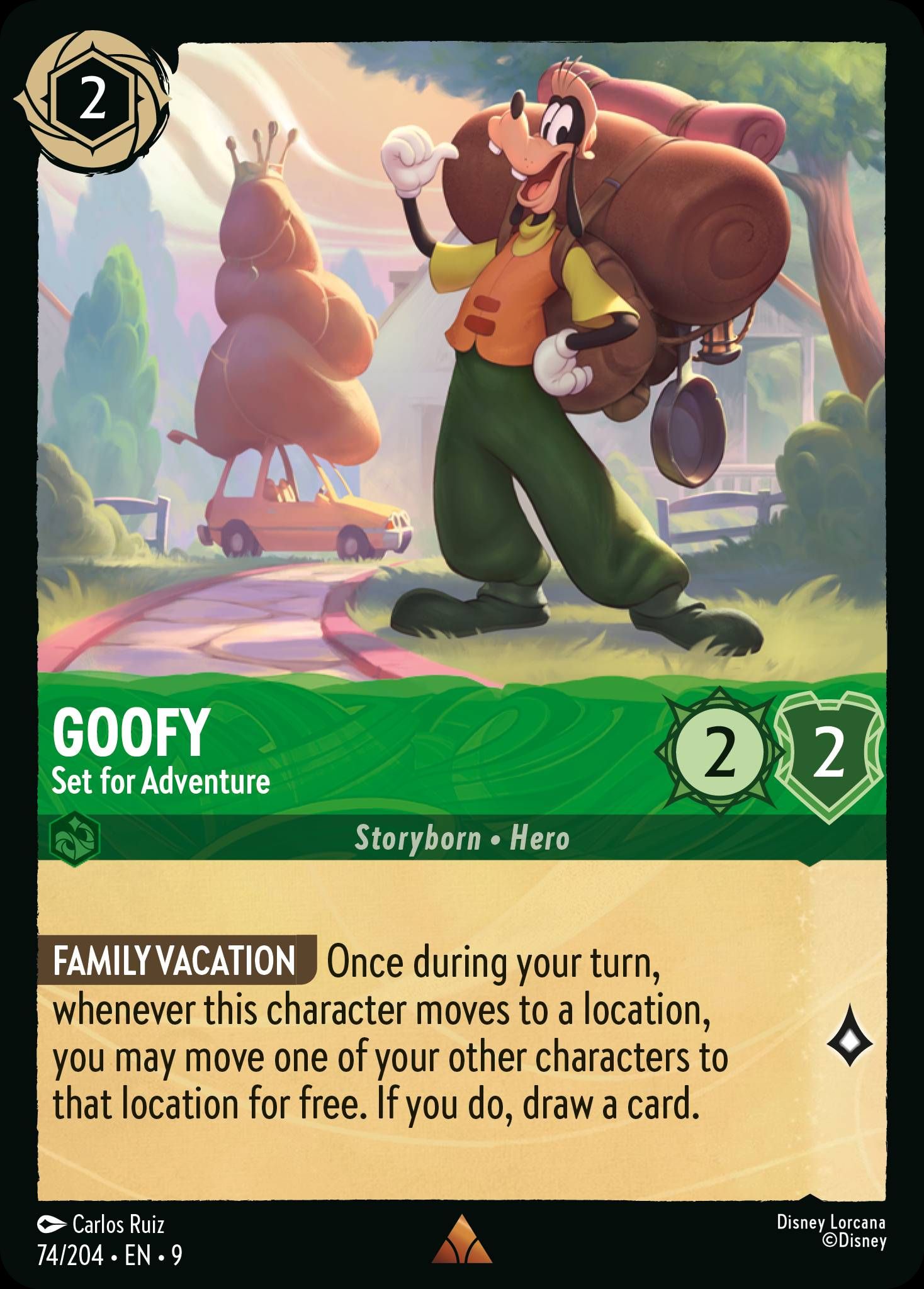 Goofy - Set for Adventure | Fabled #74