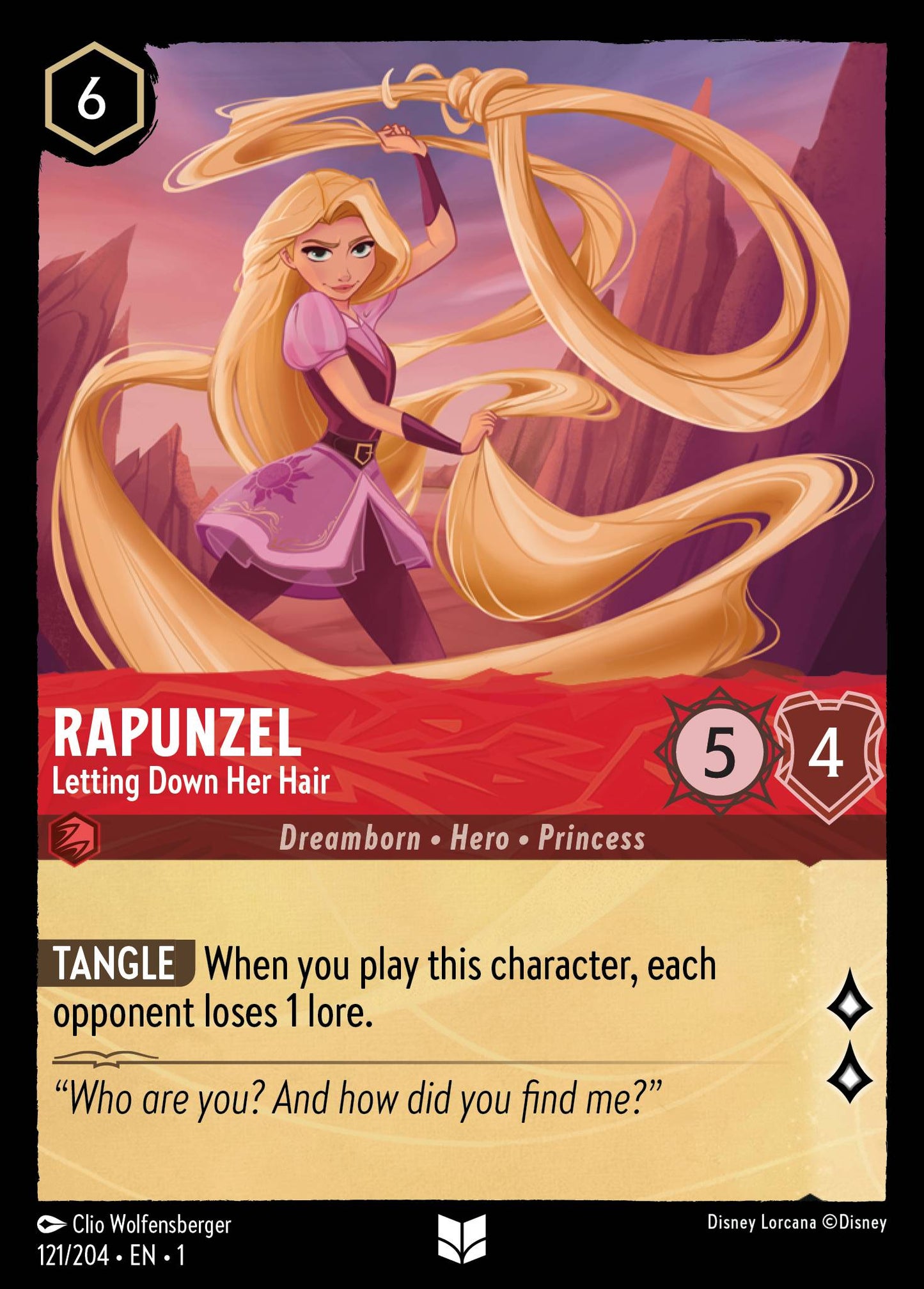 Rapunzel - Letting Down Her Hair | The First Chapter #121 [foil]