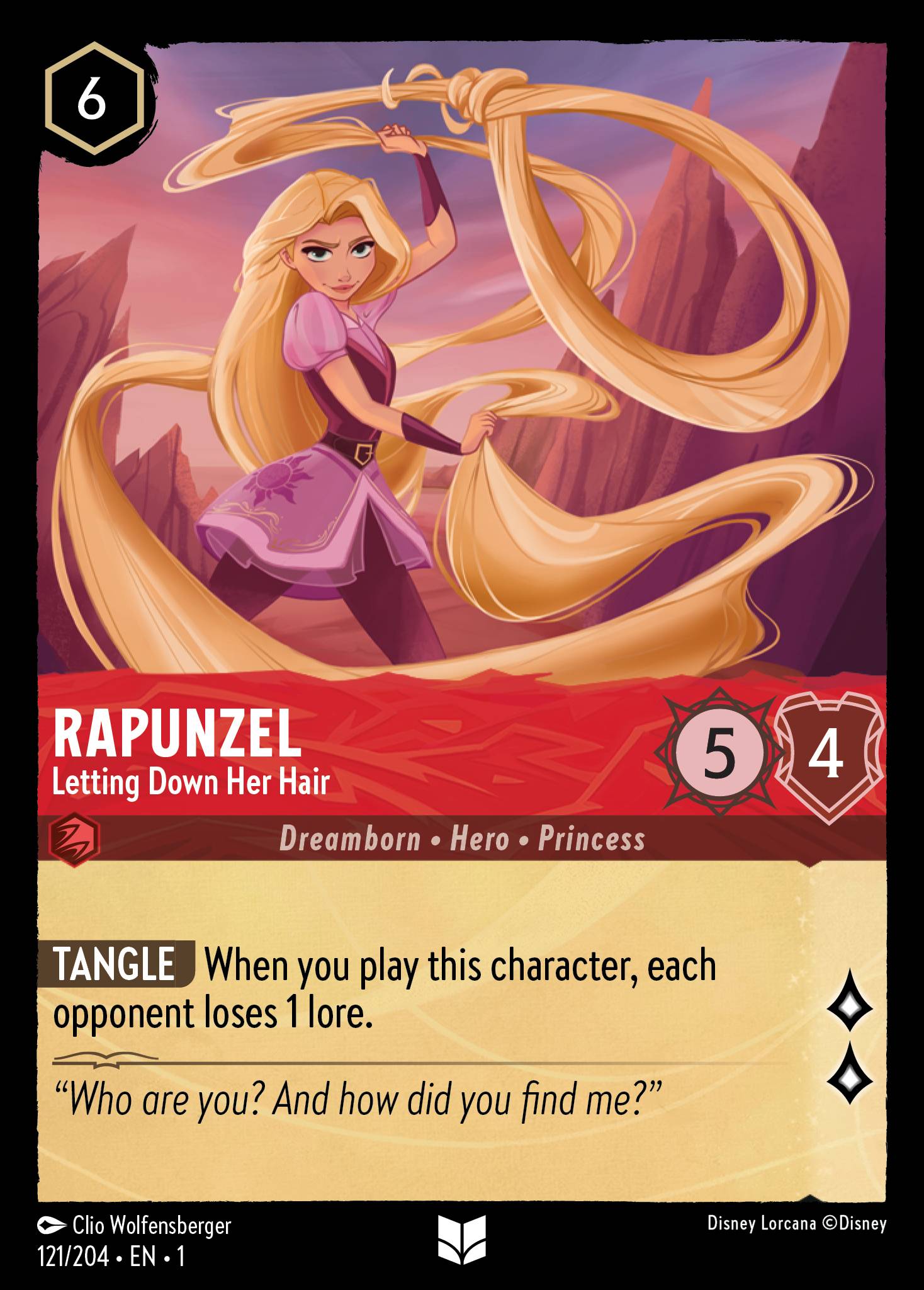 Rapunzel - Letting Down Her Hair | The First Chapter #121 [foil]