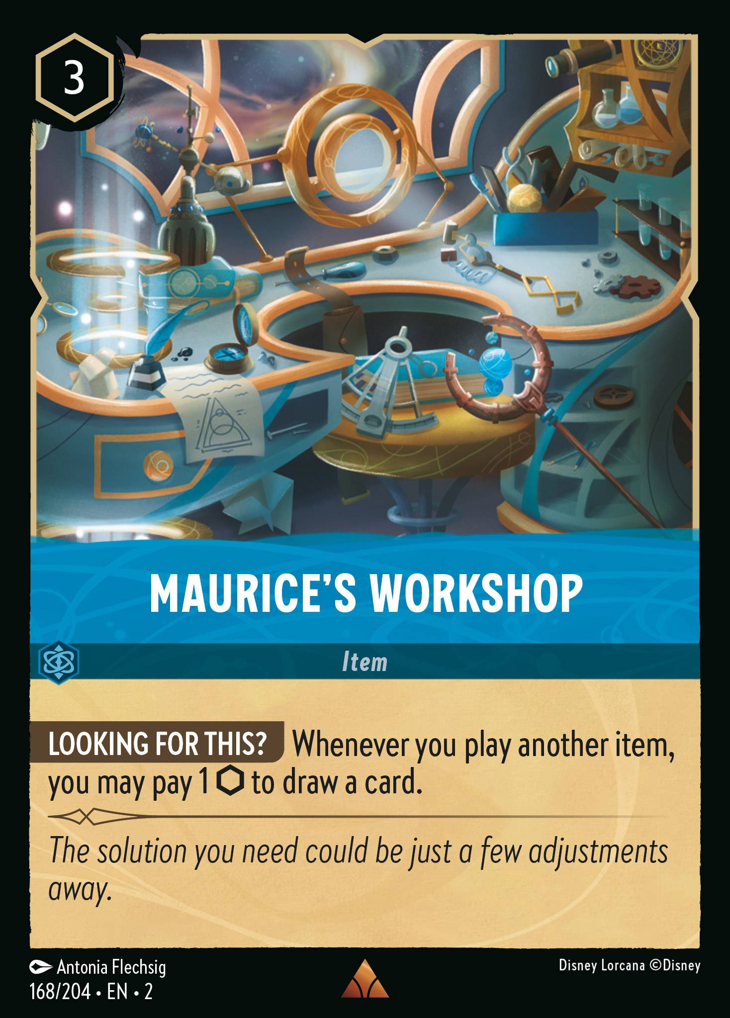Maurice's Workshop | Rise of the Floodborn #168 [foil]