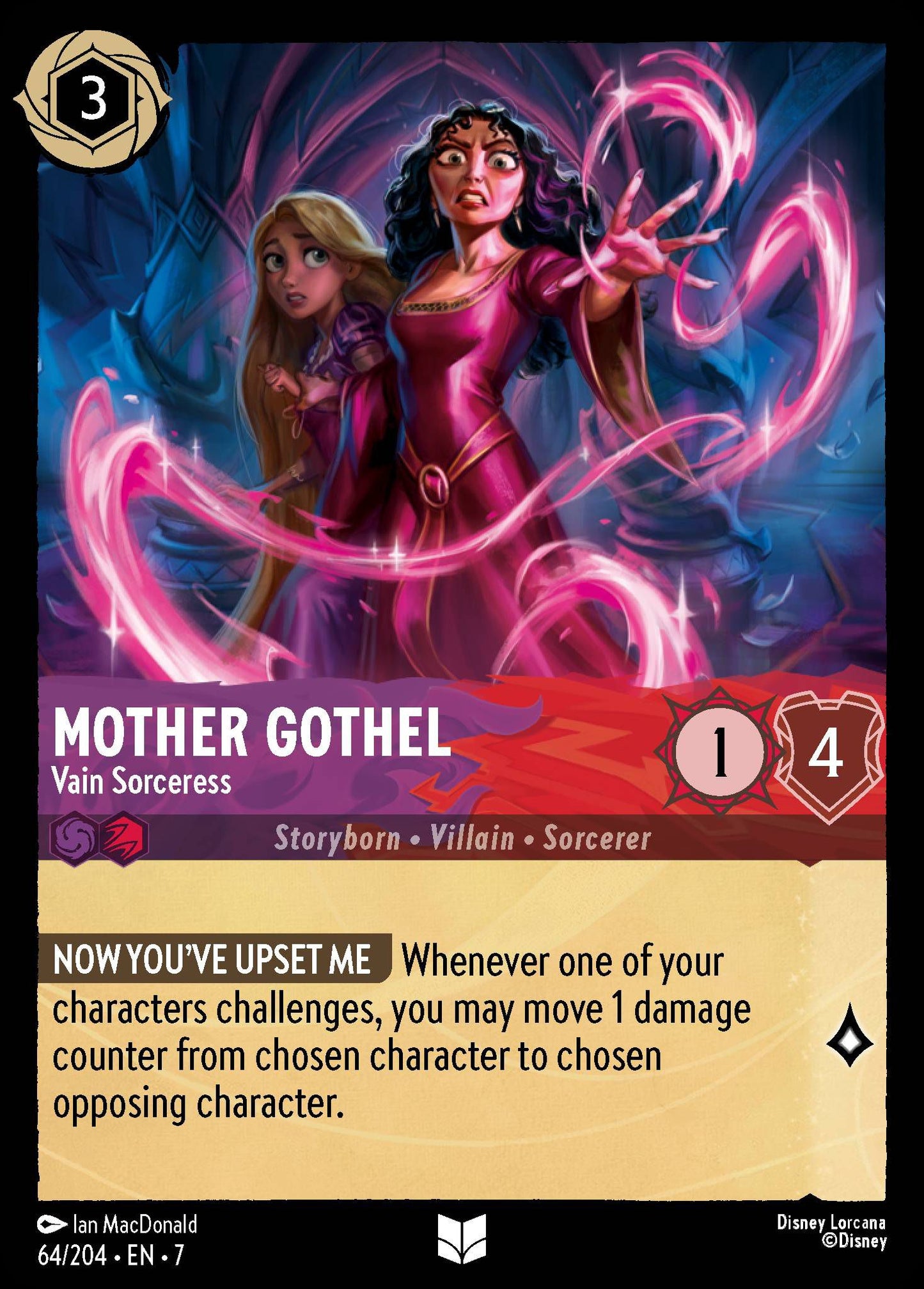 Mother Gothel - Vain Sorceress | Archazia's Island #64 [foil]