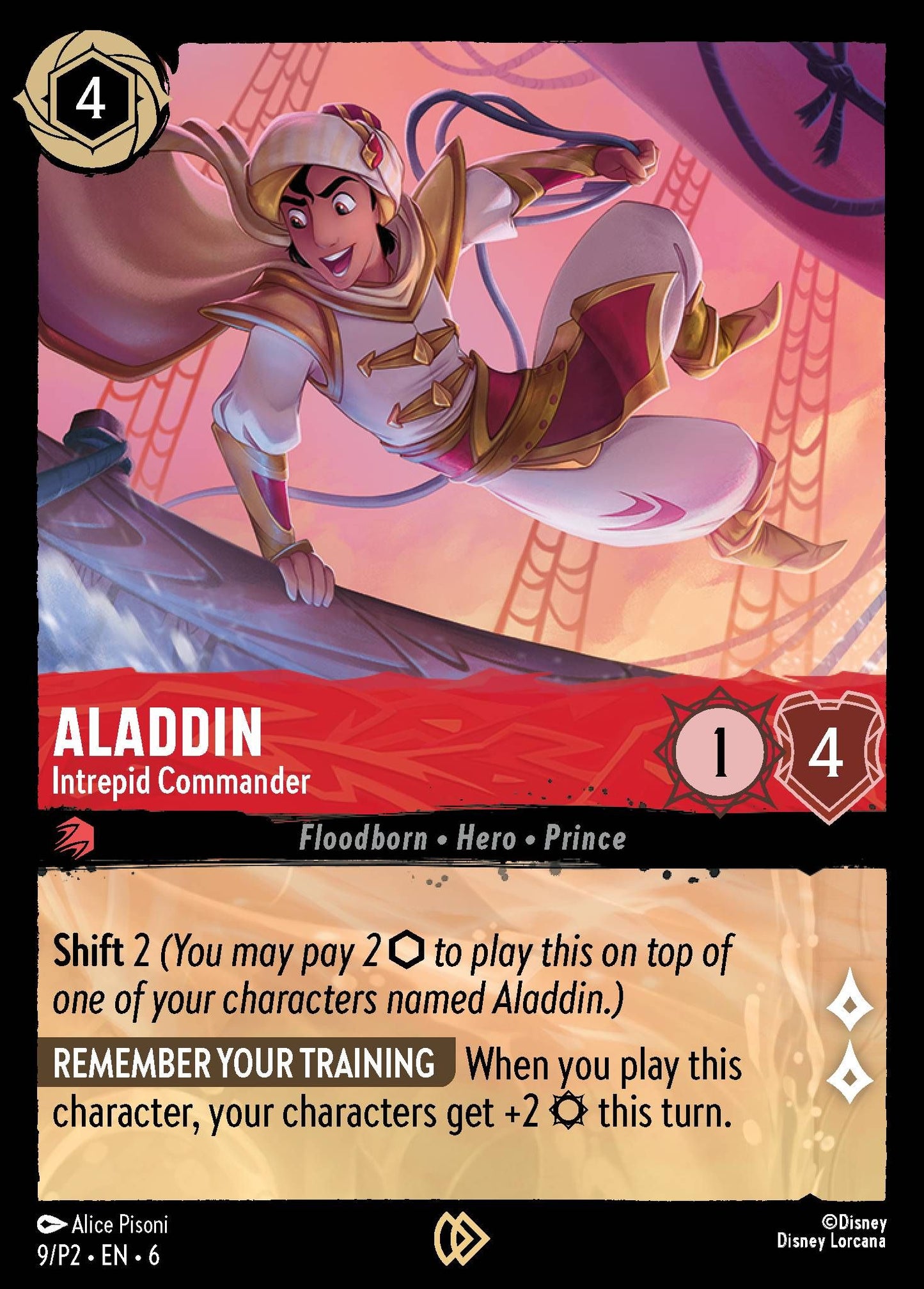 Aladdin - Intrepid Commander | Promo Set 2 #9 [foil]
