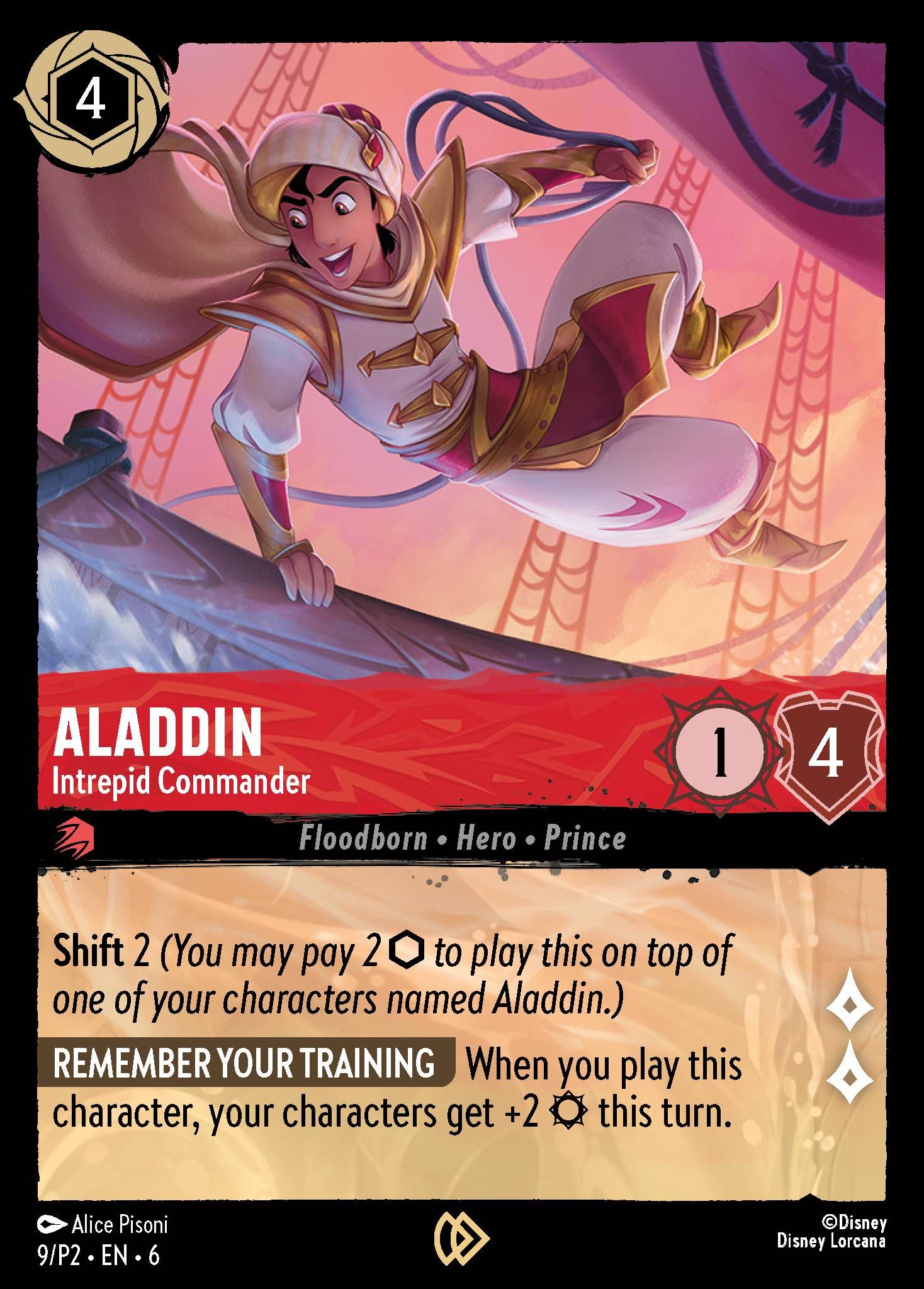 Aladdin - Intrepid Commander | Promo Set 2 #9 [foil]