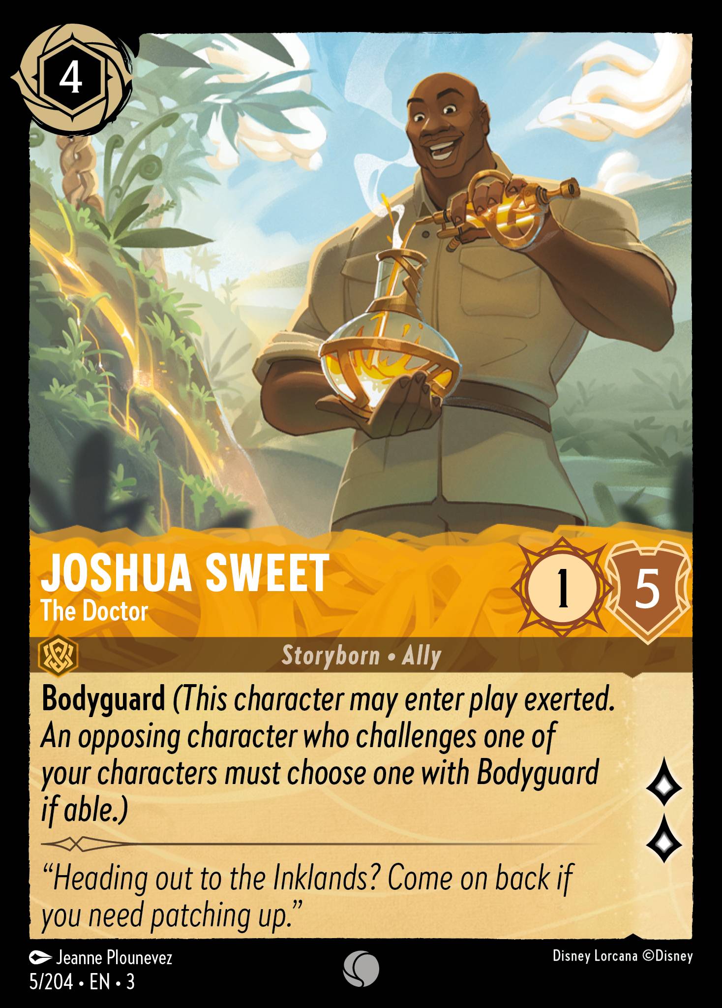 Joshua Sweet - The Doctor | Into the Inklands #5 [foil]