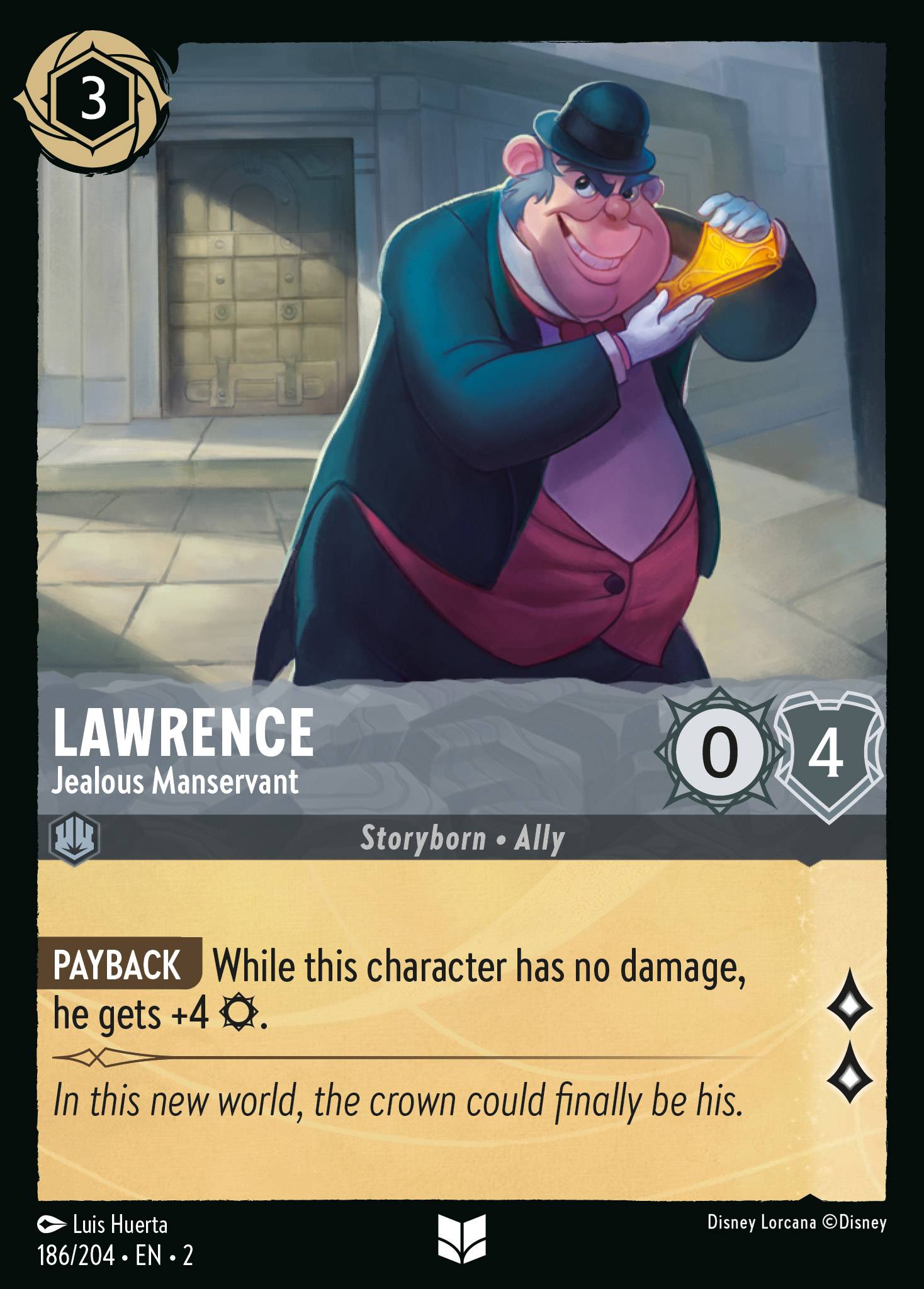 Lawrence - Jealous Manservant | Rise of the Floodborn #186 [foil]