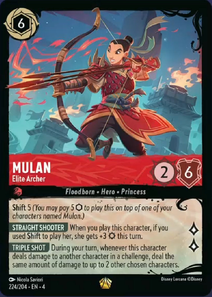 Mulan - Elite Archer | Ursula's Return #224 [foil]