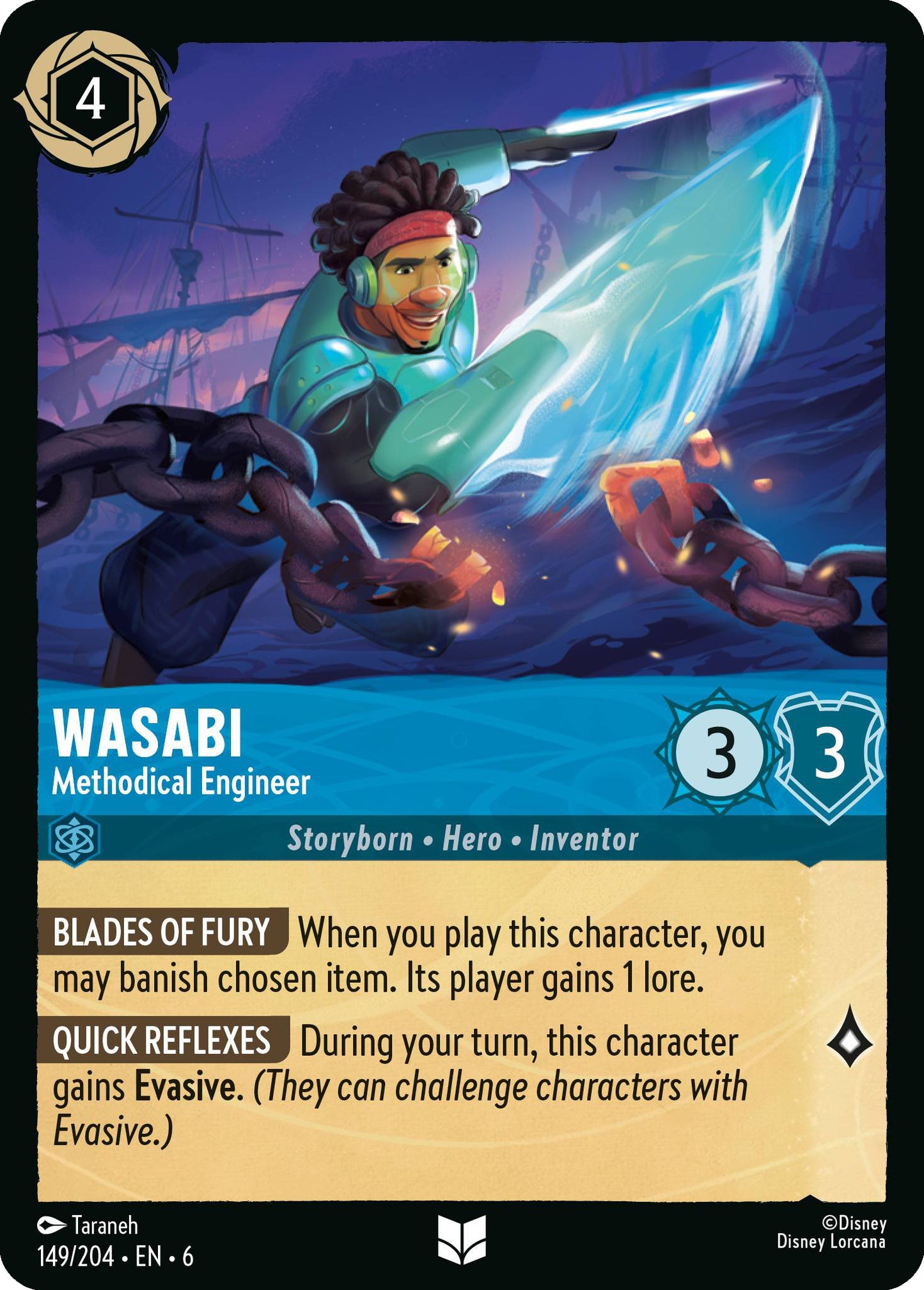 Wasabi - Methodical Engineer | Azurite Sea #149 [foil]