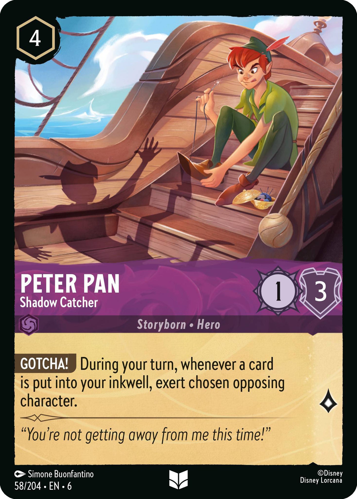 Peter Pan - Shadow Catcher | Azurite Sea #58