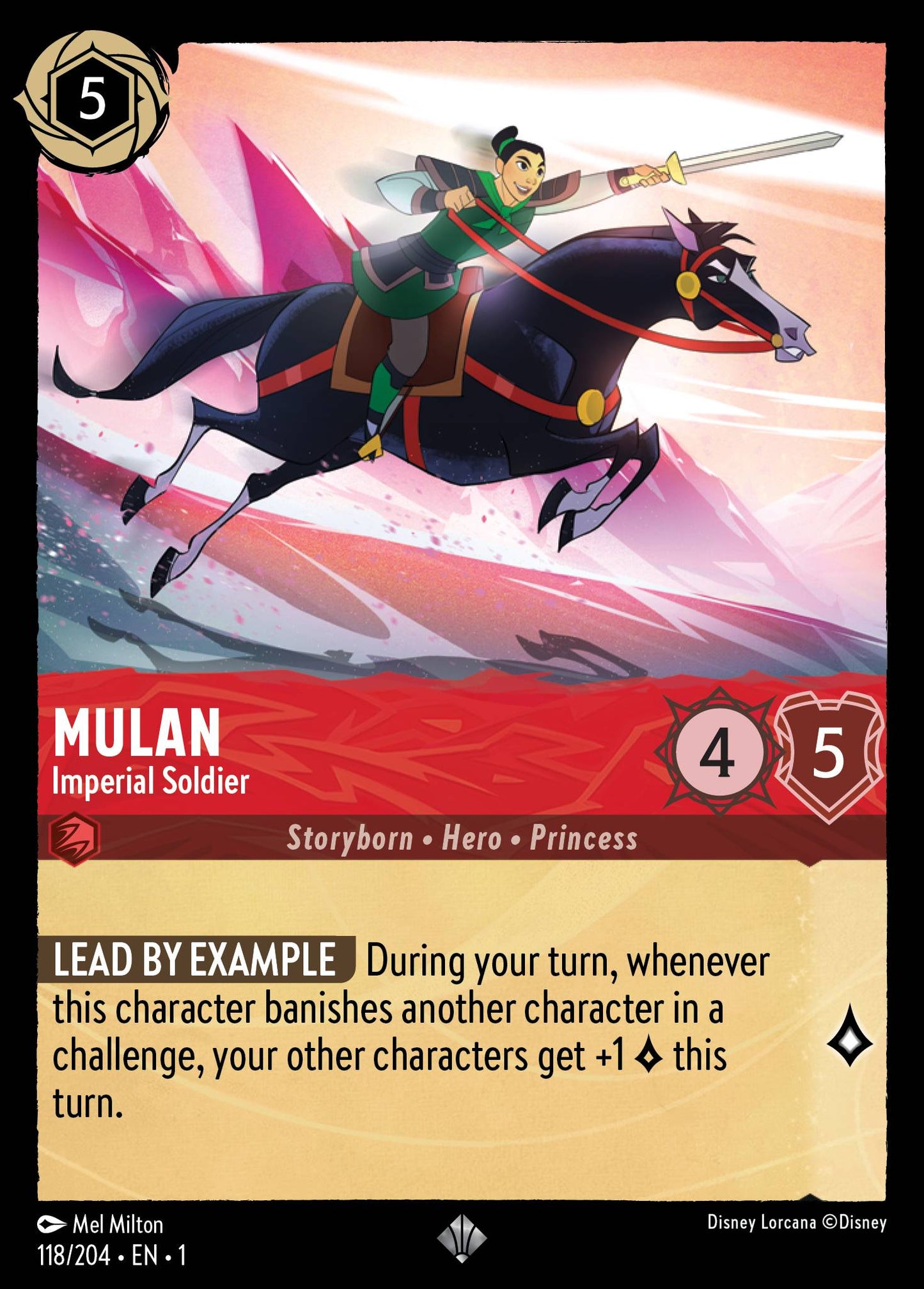 Mulan - Imperial Soldier | The First Chapter #118 [foil]