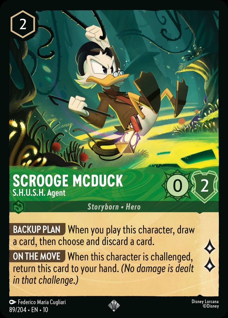 Scrooge McDuck - S.H.U.S.H. Agent | Whispers in the Well #89 [foil]