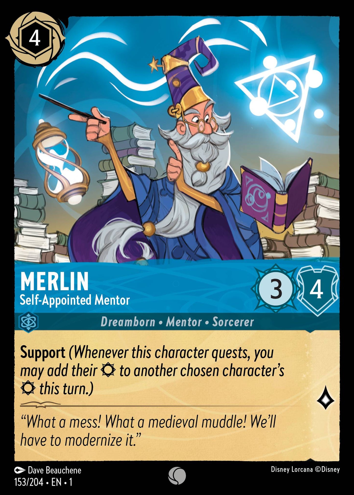 Merlin - Self-Appointed Mentor | The First Chapter #153 [foil]