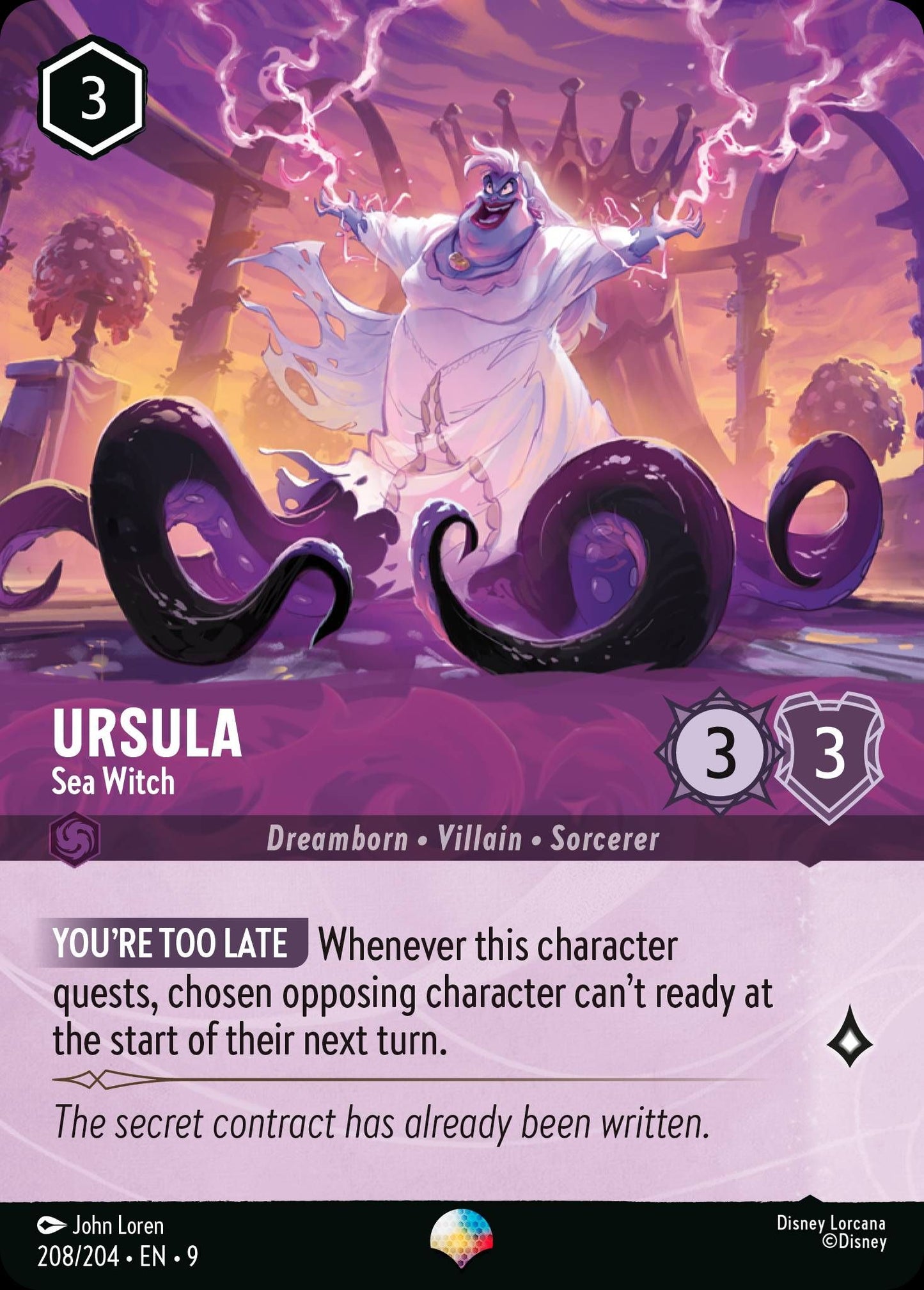 Ursula - Sea Witch | Fabled #208 [foil]