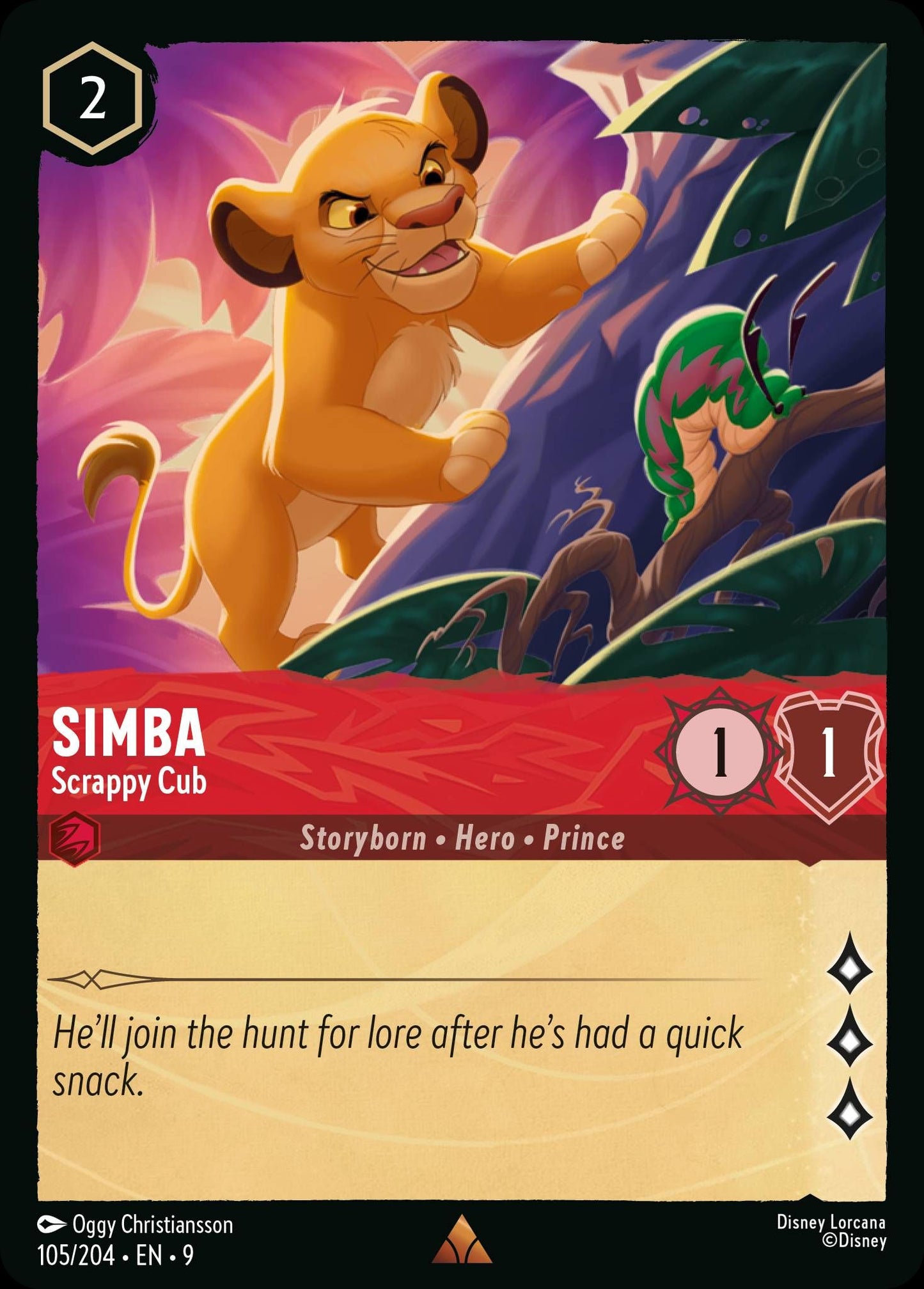 Simba - Scrappy Cub | Fabled #105