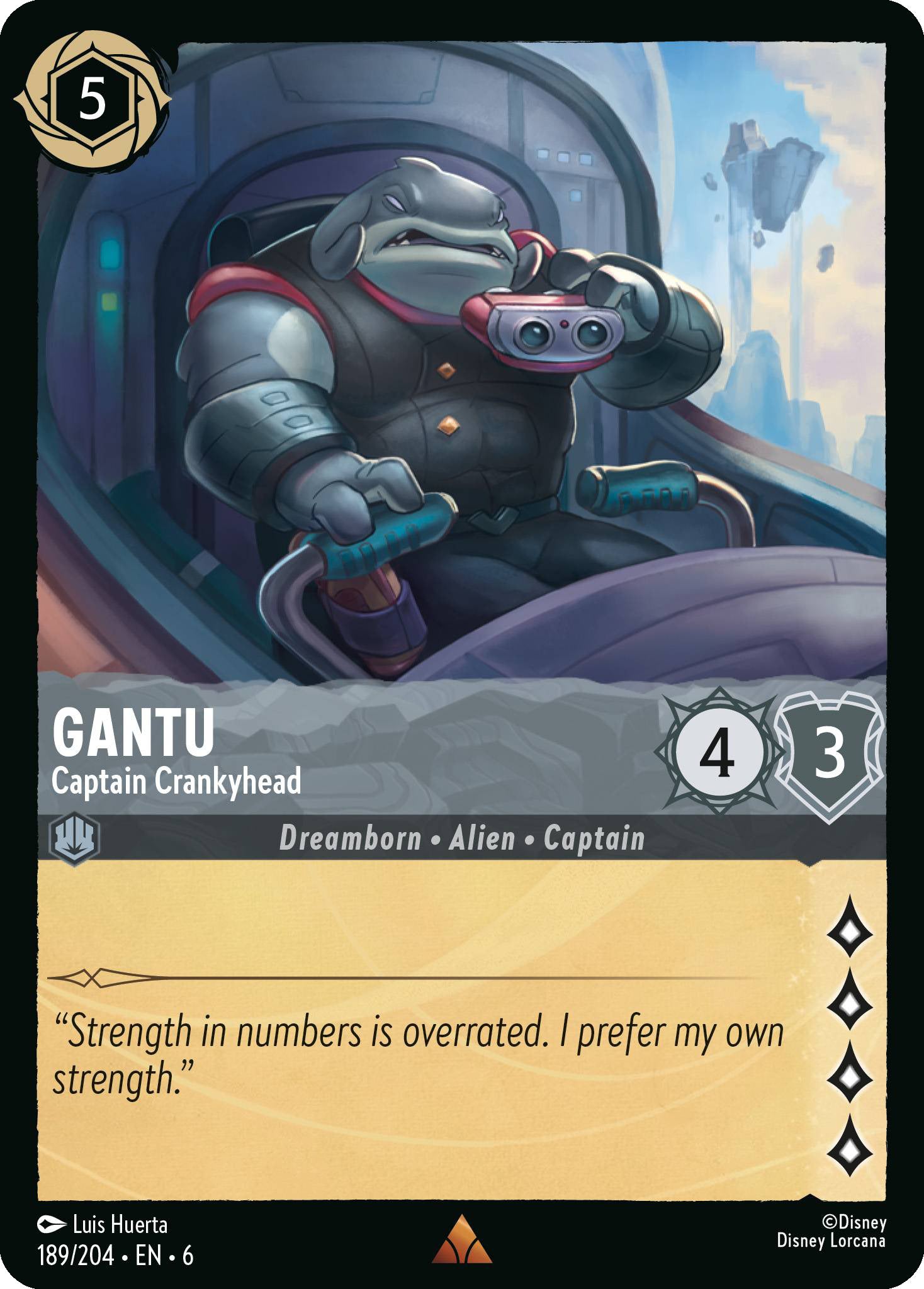 Gantu - Captain Crankyhead | Azurite Sea #189 [foil]