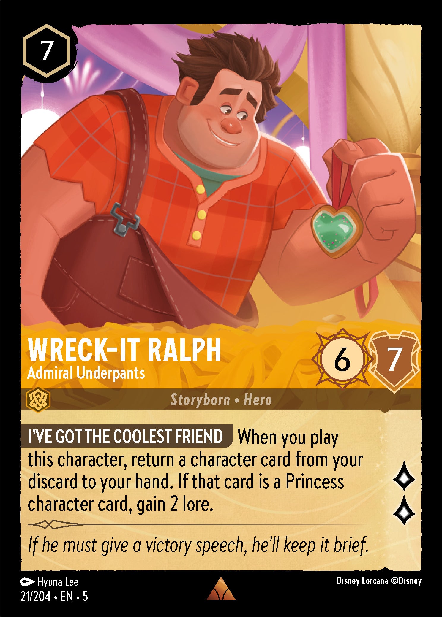 Wreck-It Ralph - Admiral Underpants | Shimmering Skies #21