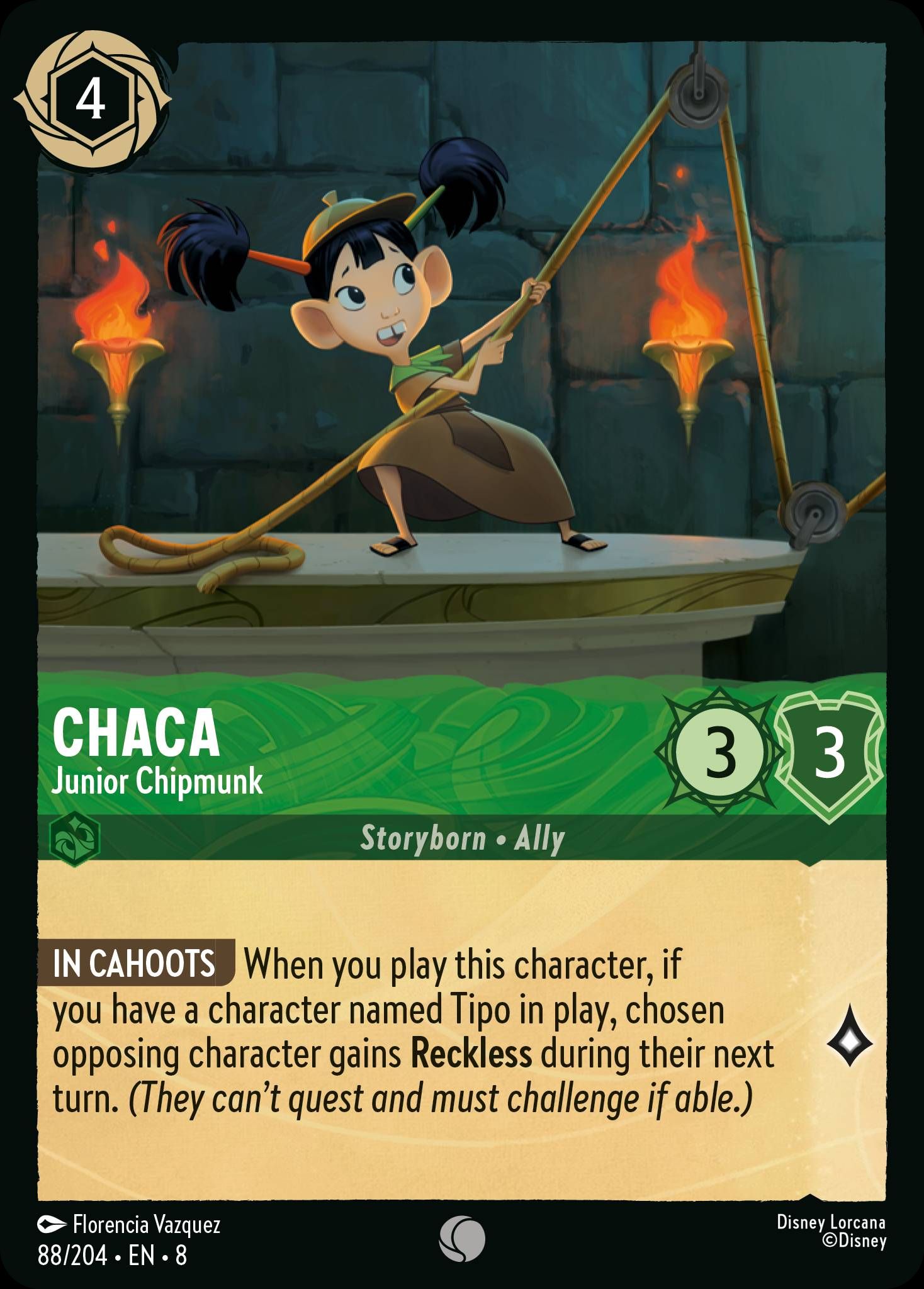 Chaca - Junior Chipmunk | Reign of Jafar #88