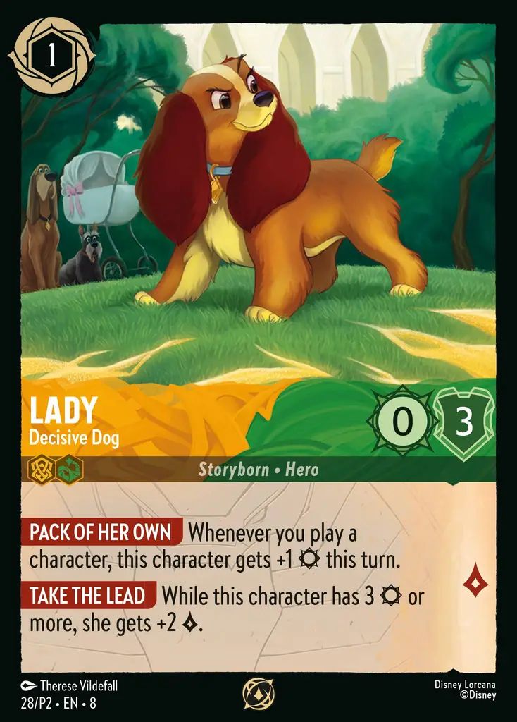Lady - Decisive Dog | Promo Set 2 #28
