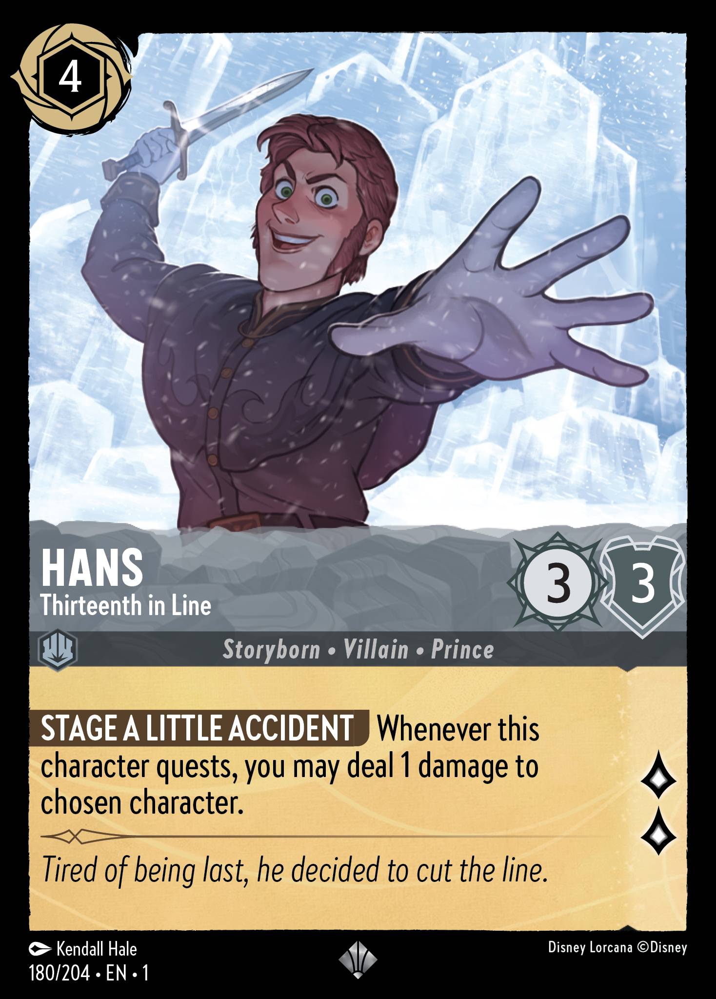 Hans - Thirteenth in Line | The First Chapter #180 [foil]