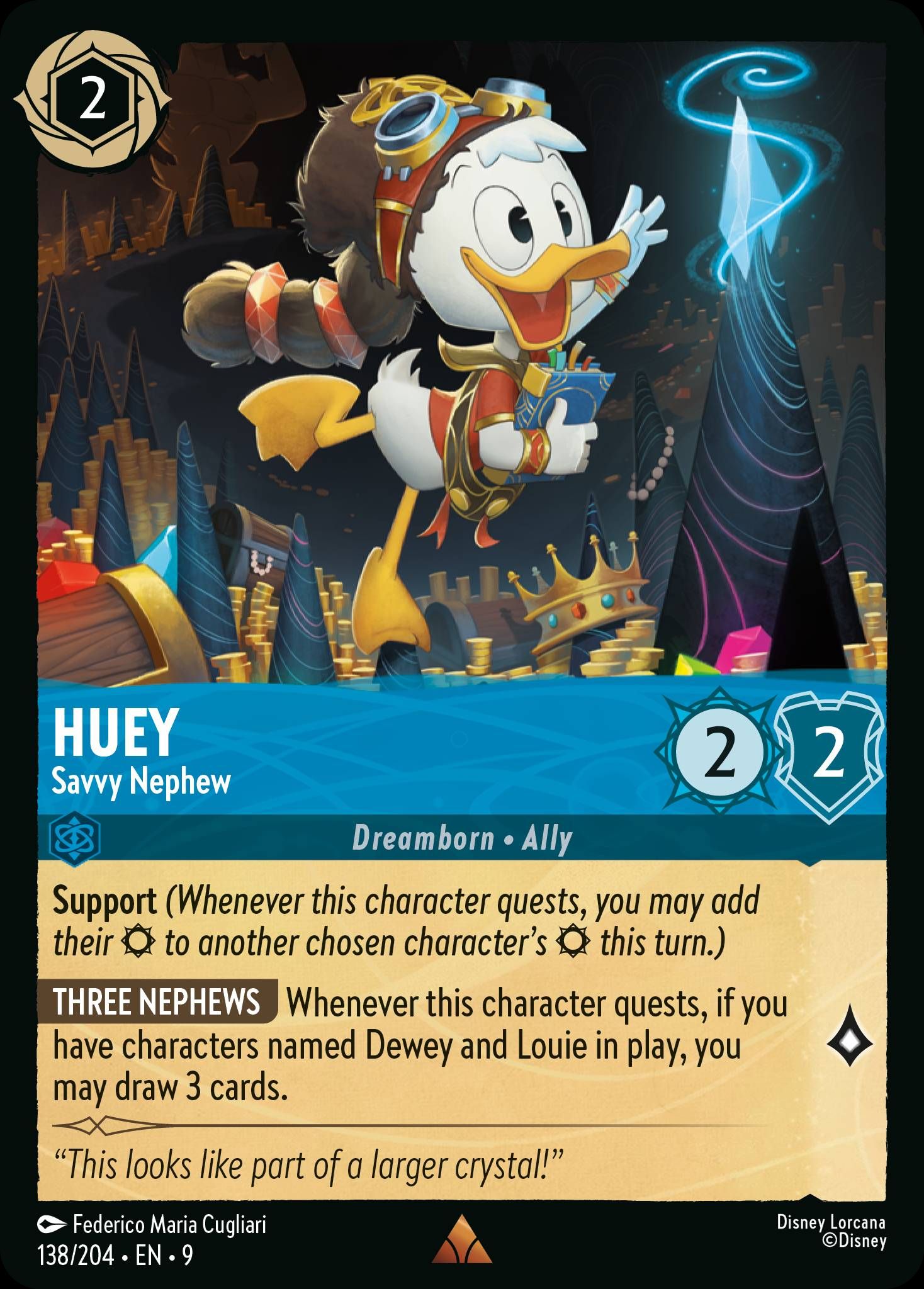 Huey - Savvy Nephew | Fabled #138
