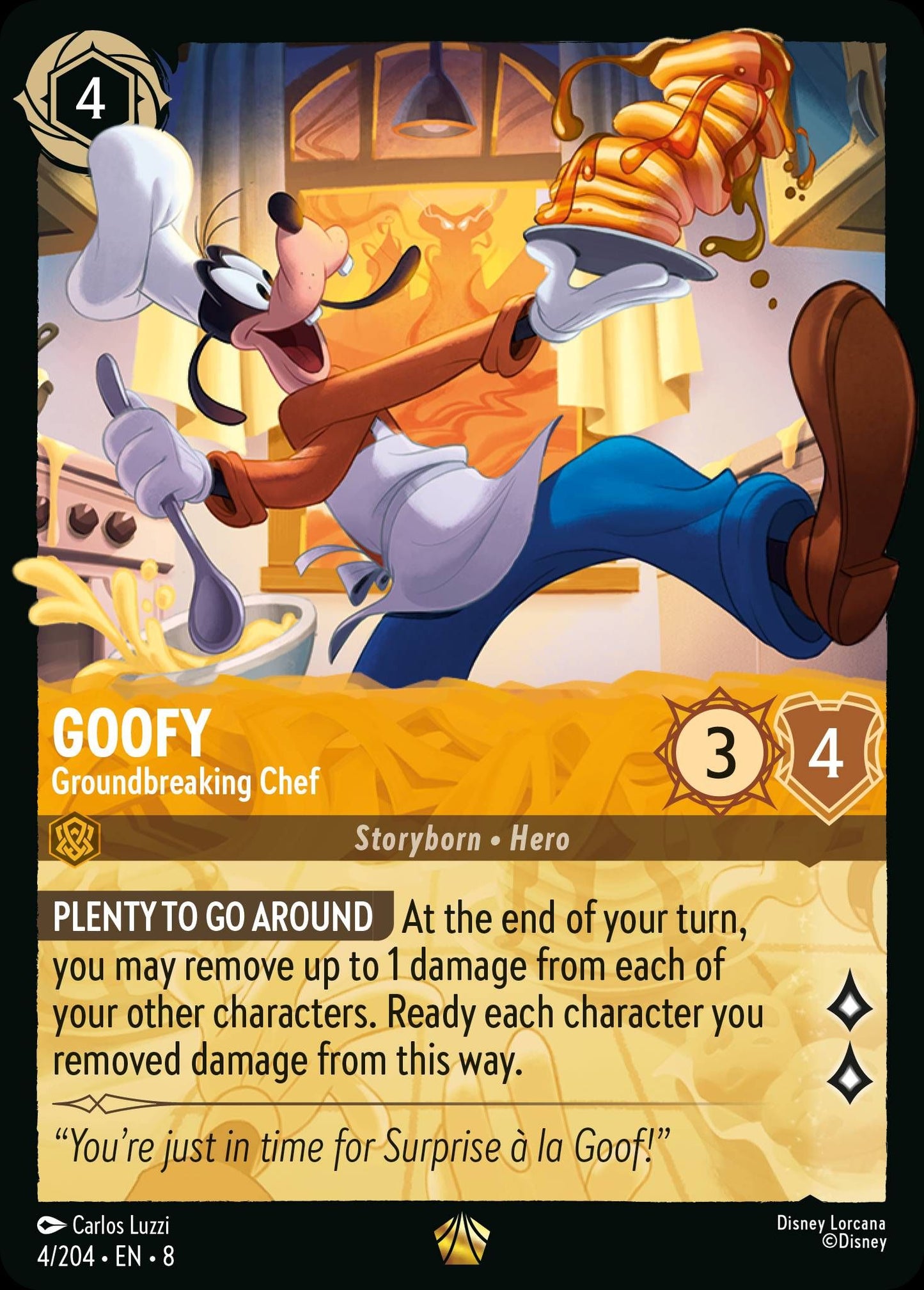 Goofy - Groundbreaking Chef | Reign of Jafar #4 [foil]