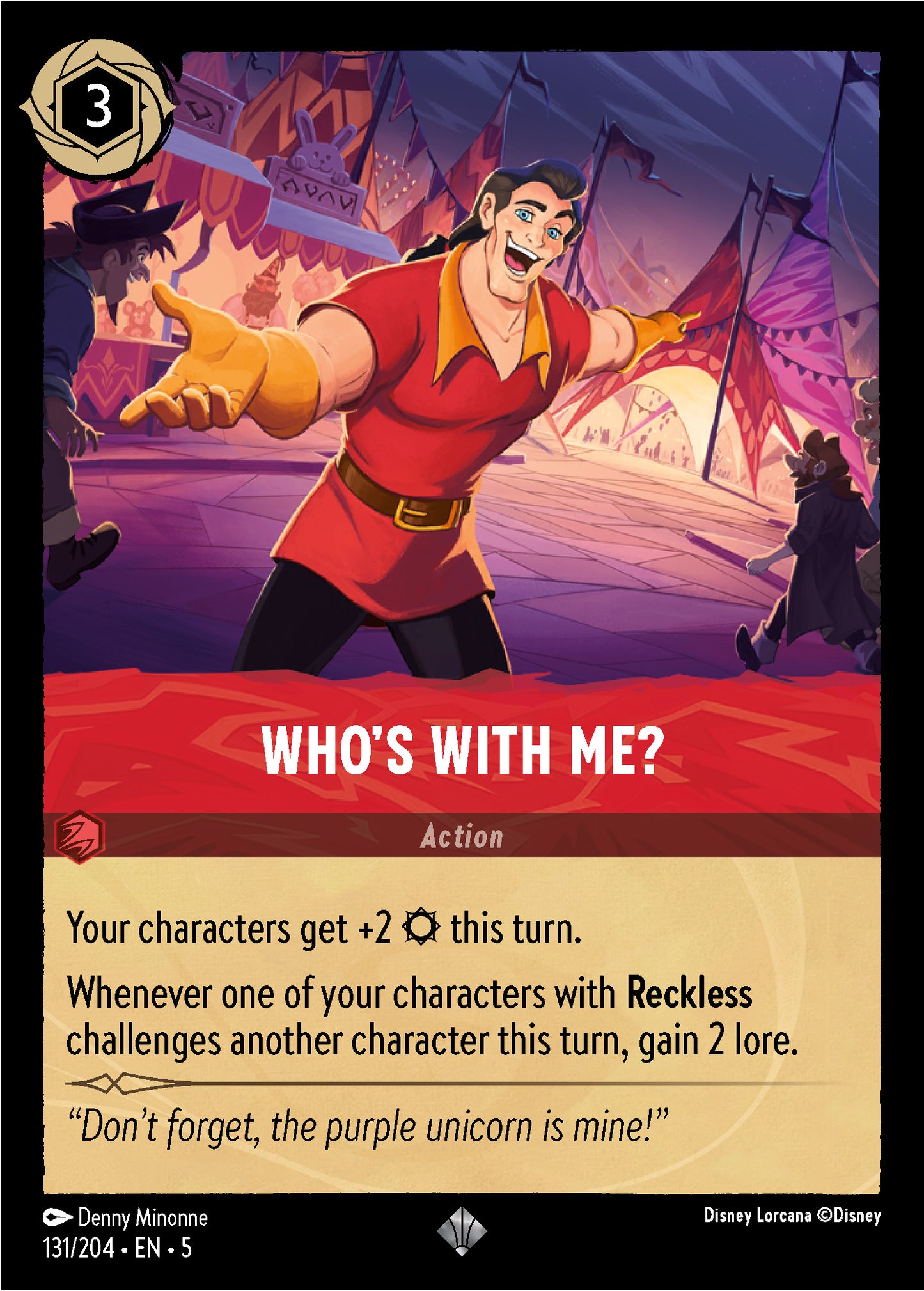 Who's With Me? | Shimmering Skies #131 [foil]