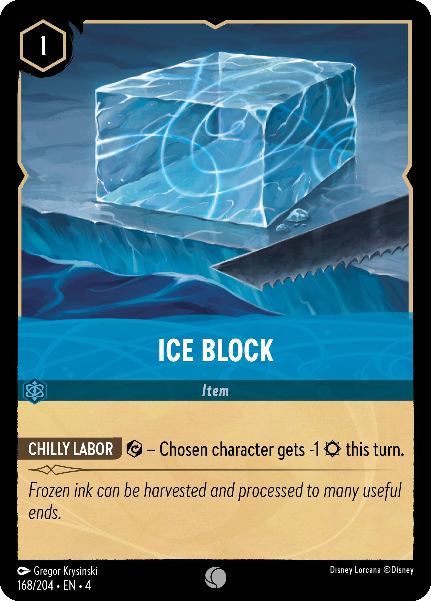 Ice Block | Ursula's Return #168 [foil]