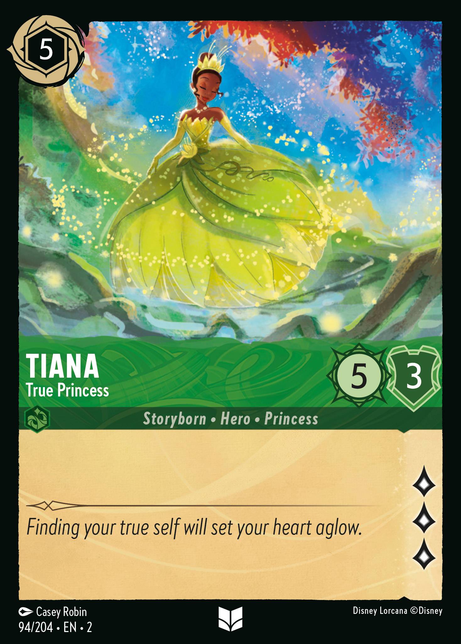 Tiana - True Princess | Rise of the Floodborn #94 [foil]