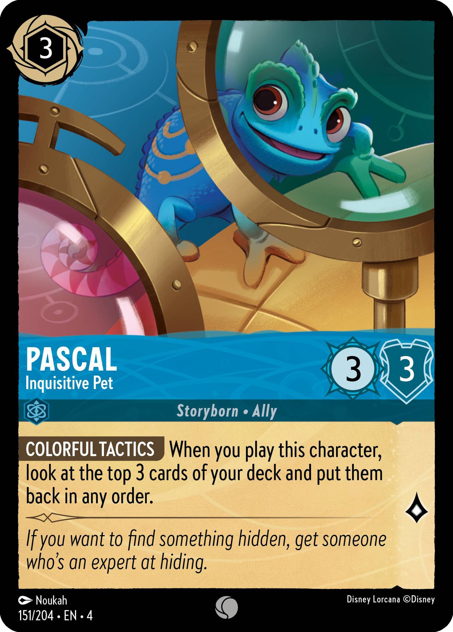 Pascal - Inquisitive Pet | Ursula's Return #151 [foil]