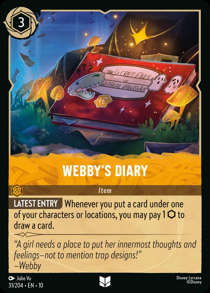 Webby's Diary | Whispers in the Well #31 [foil]
