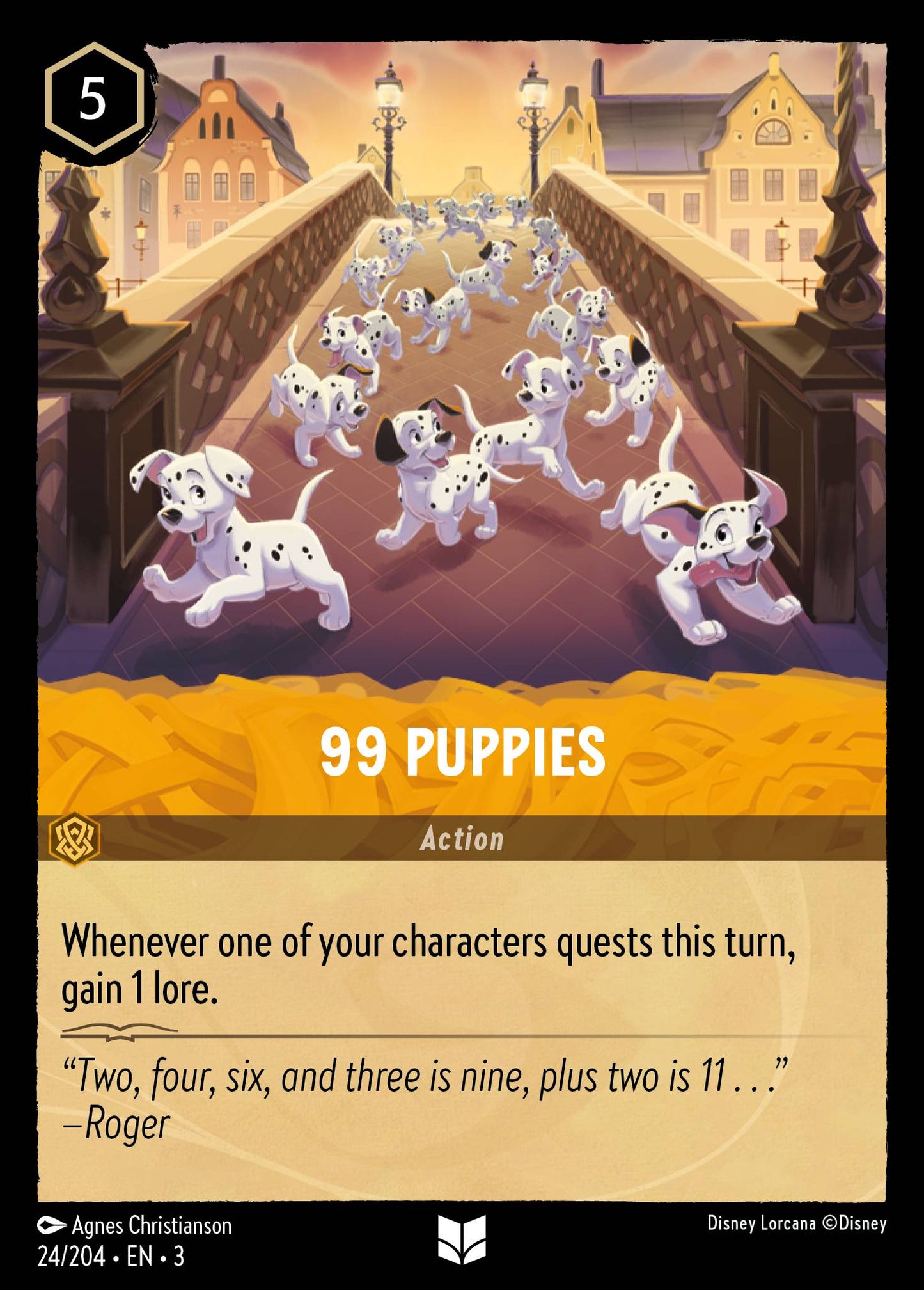 99 Puppies | Into the Inklands #24 [foil]