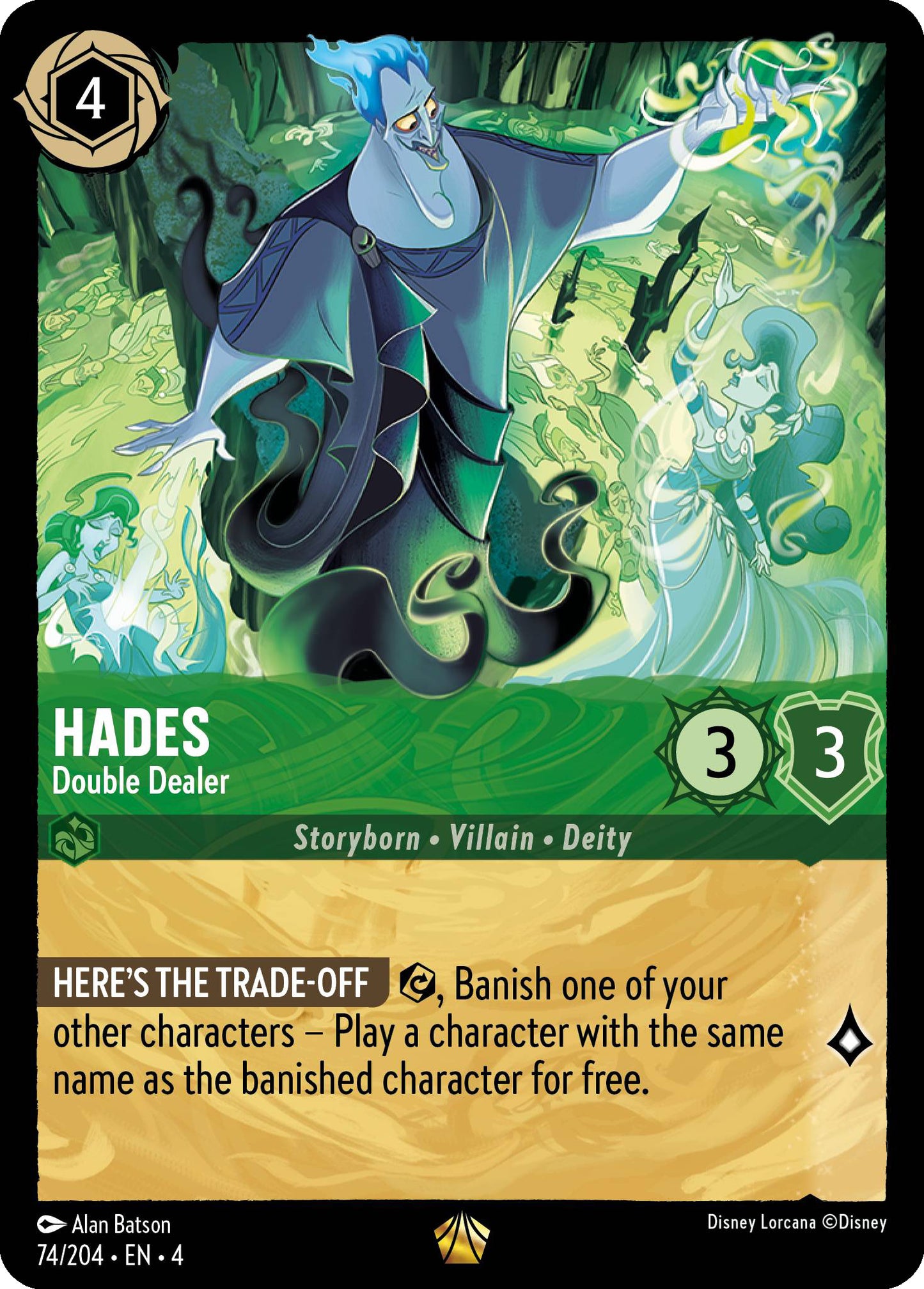 Hades - Double Dealer | Ursula's Return #74 [foil]