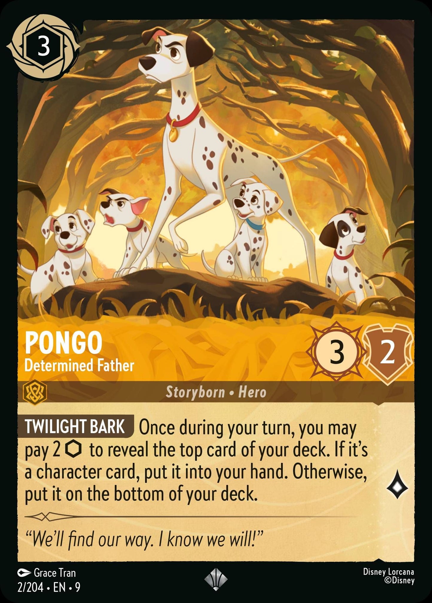 Pongo - Determined Father | Fabled #2
