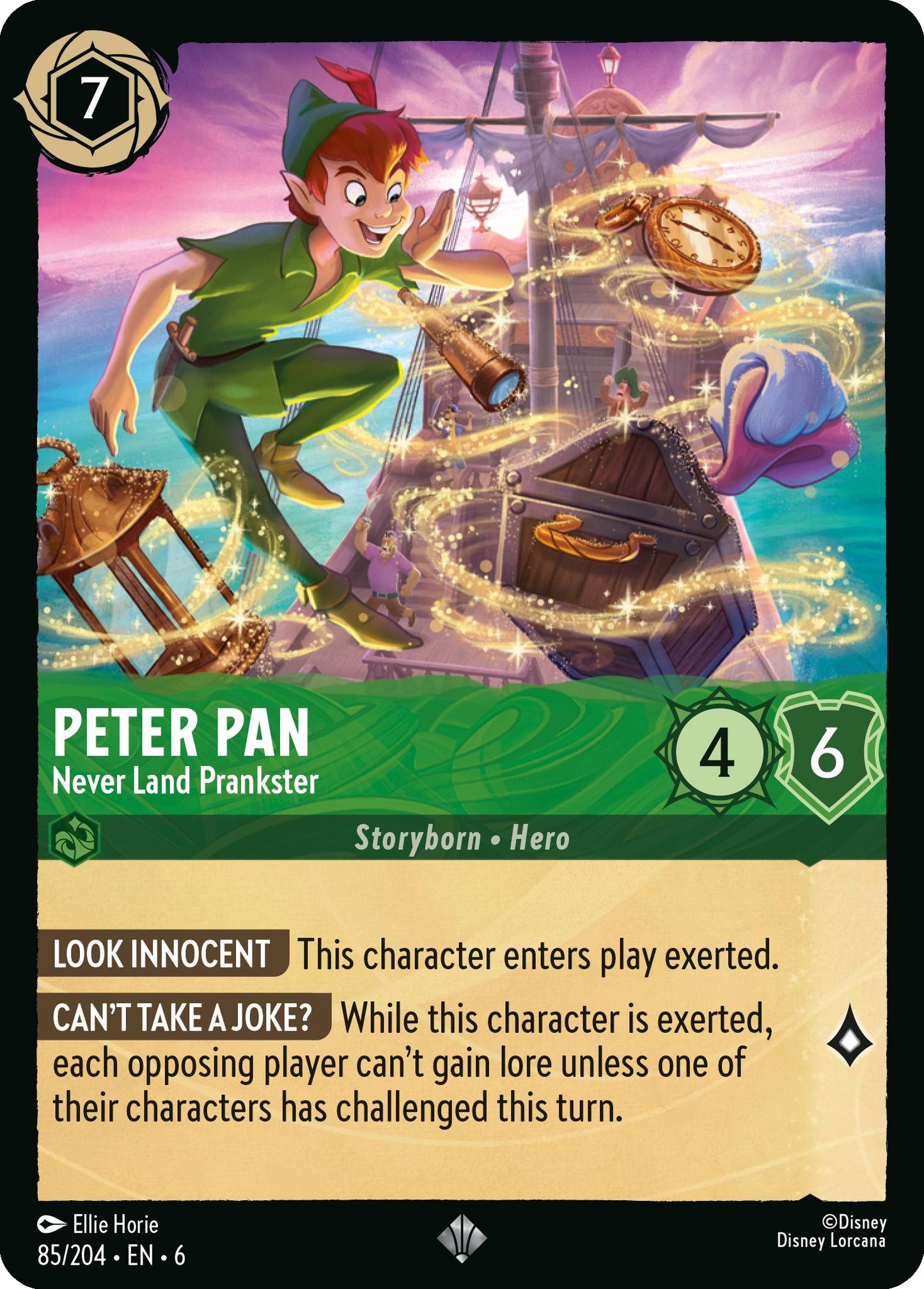 Peter Pan - Never Land Prankster | Azurite Sea #85 [foil]