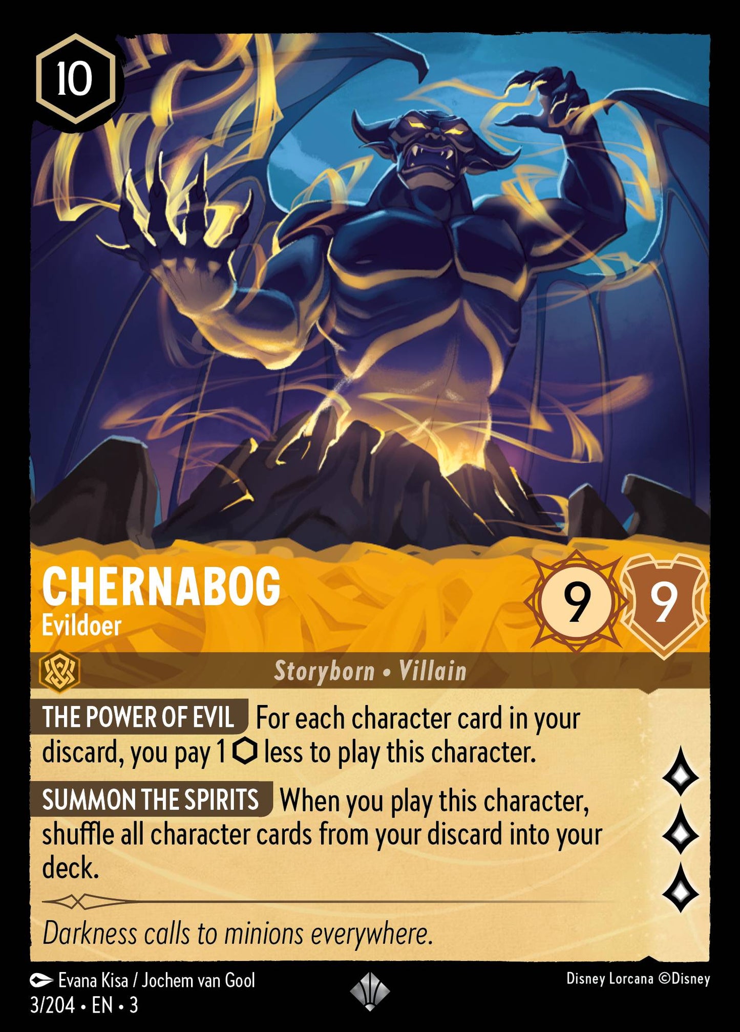 Chernabog - Evildoer | Into the Inklands #3 [foil]