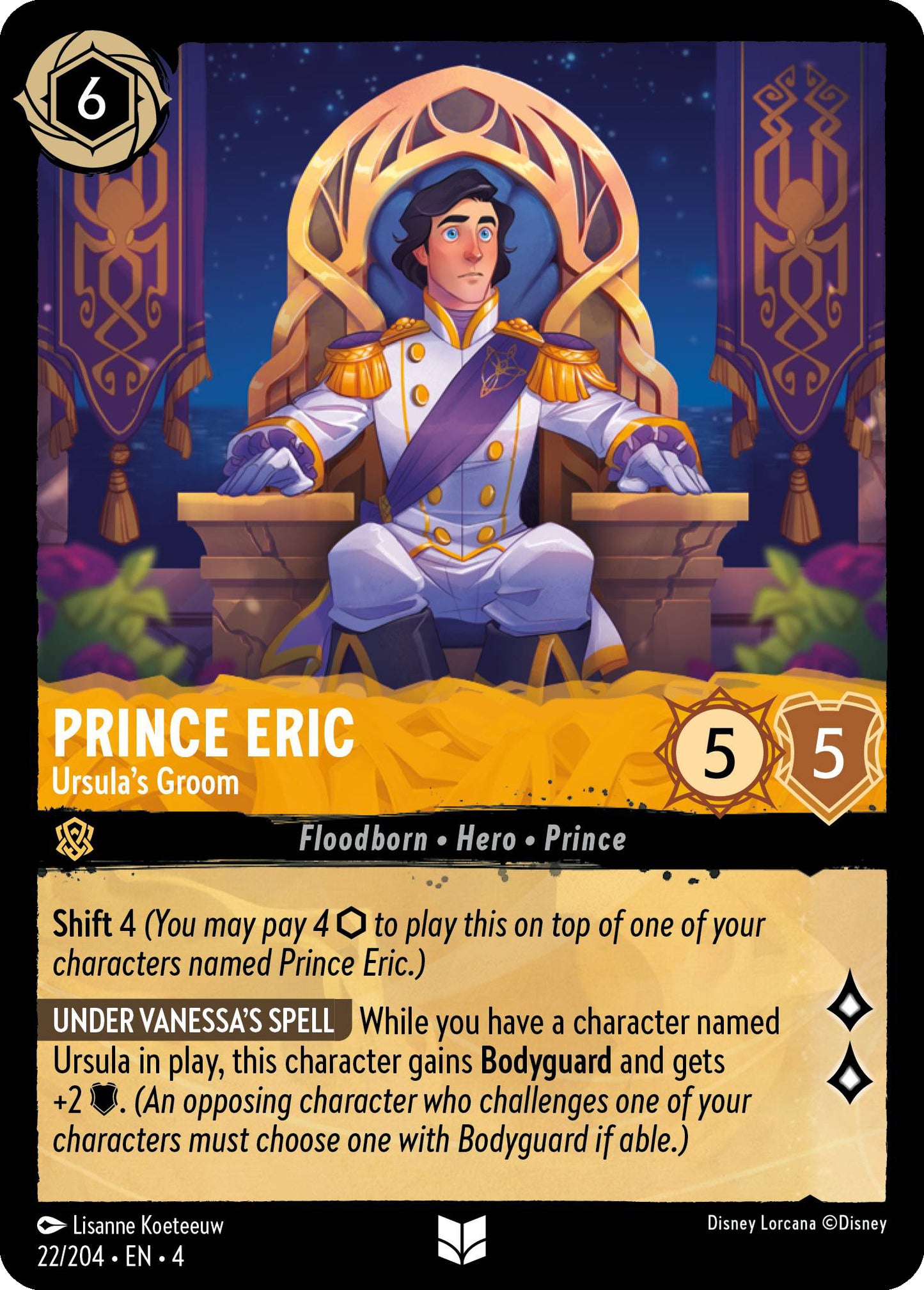 Prince Eric - Ursula's Groom | Ursula's Return #22 [foil]