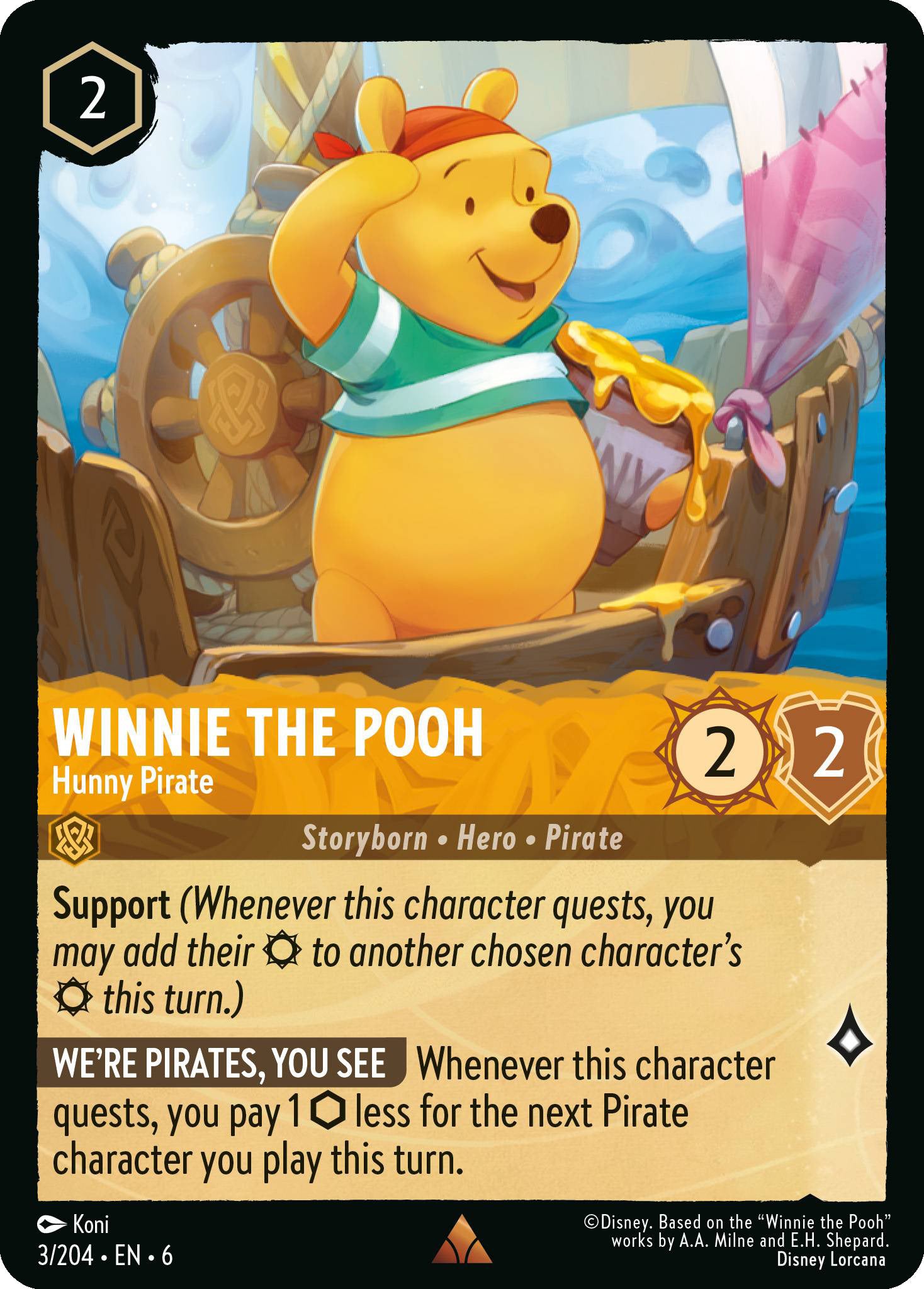 Winnie the Pooh - Hunny Pirate | Azurite Sea #3