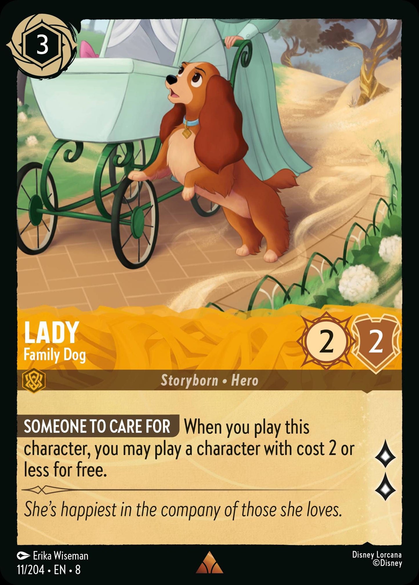 Lady - Family Dog | Reign of Jafar #11 [foil]