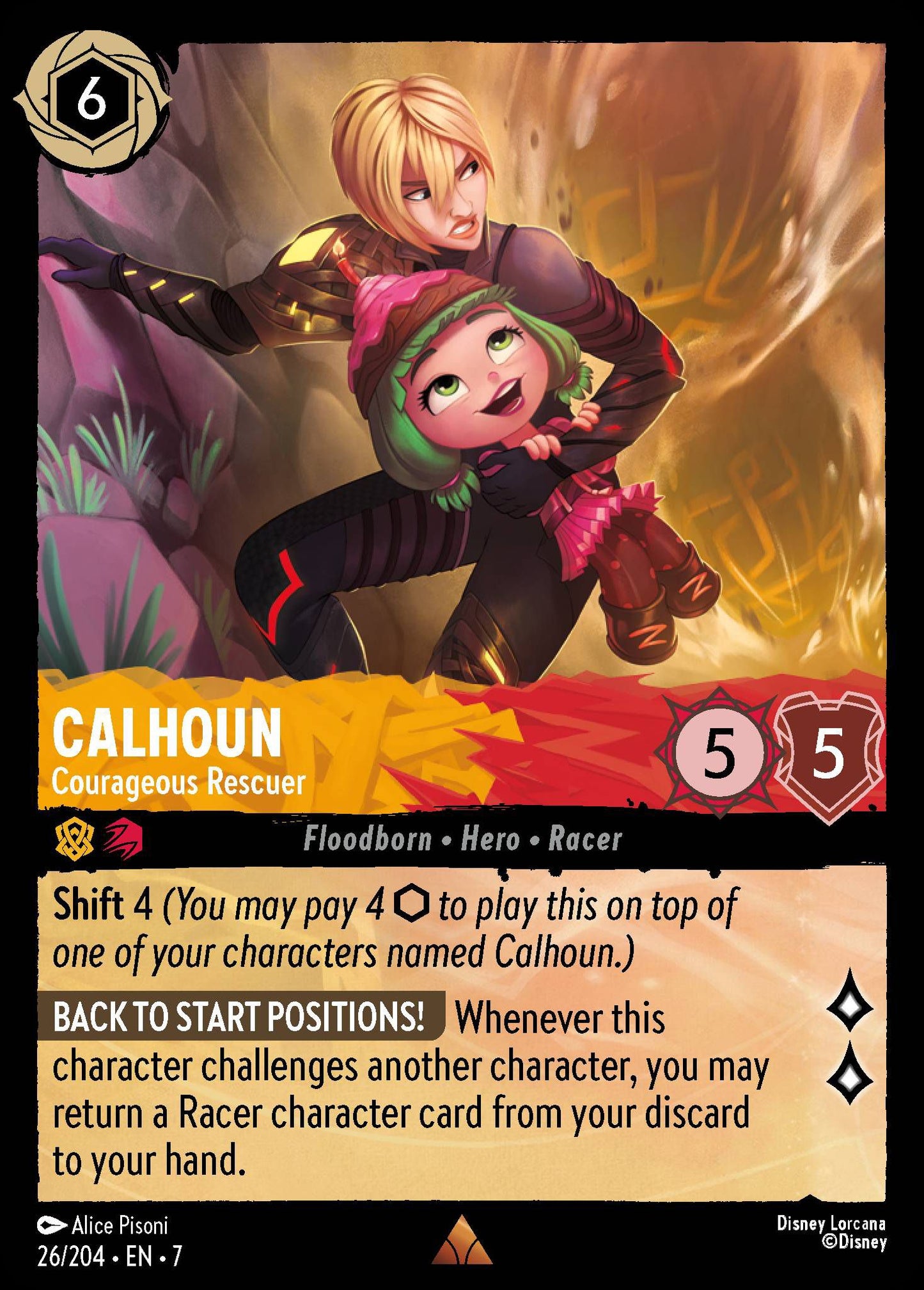 Calhoun - Courageous Rescuer | Archazia's Island #26 [foil]